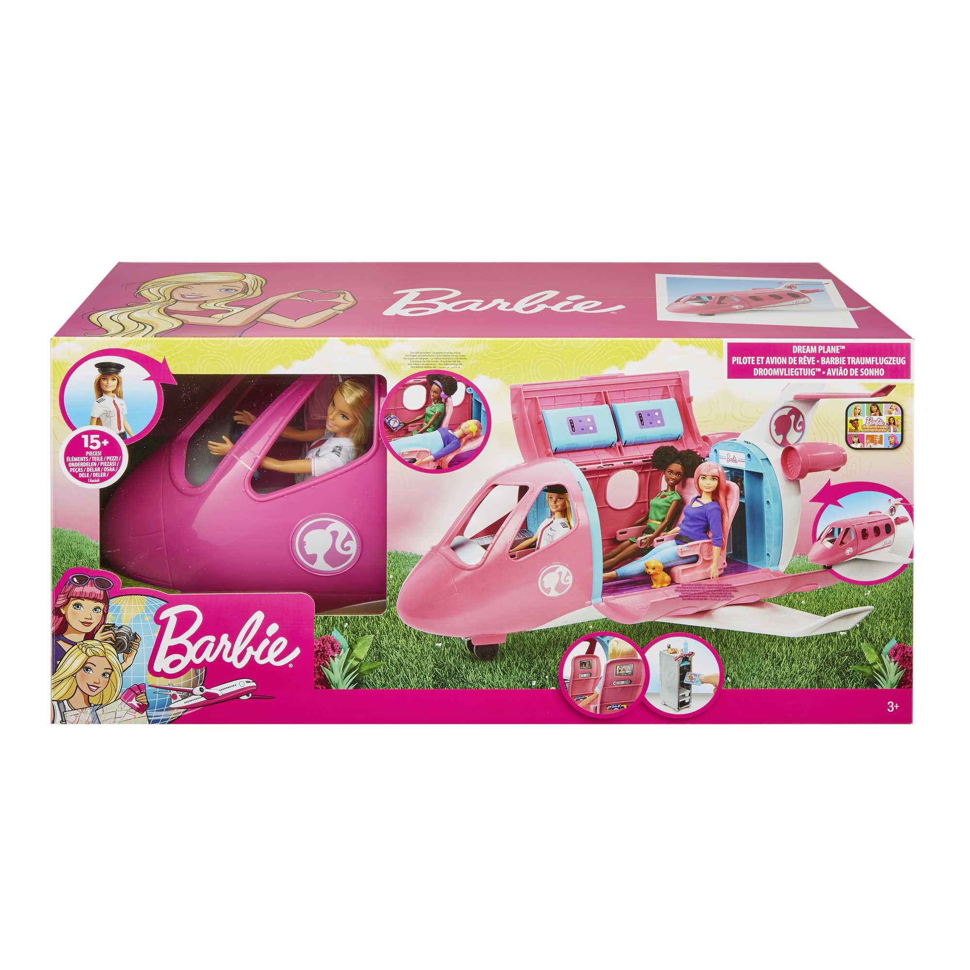 Barbie Dreamplane Transforming Playset with Doll - Image 6