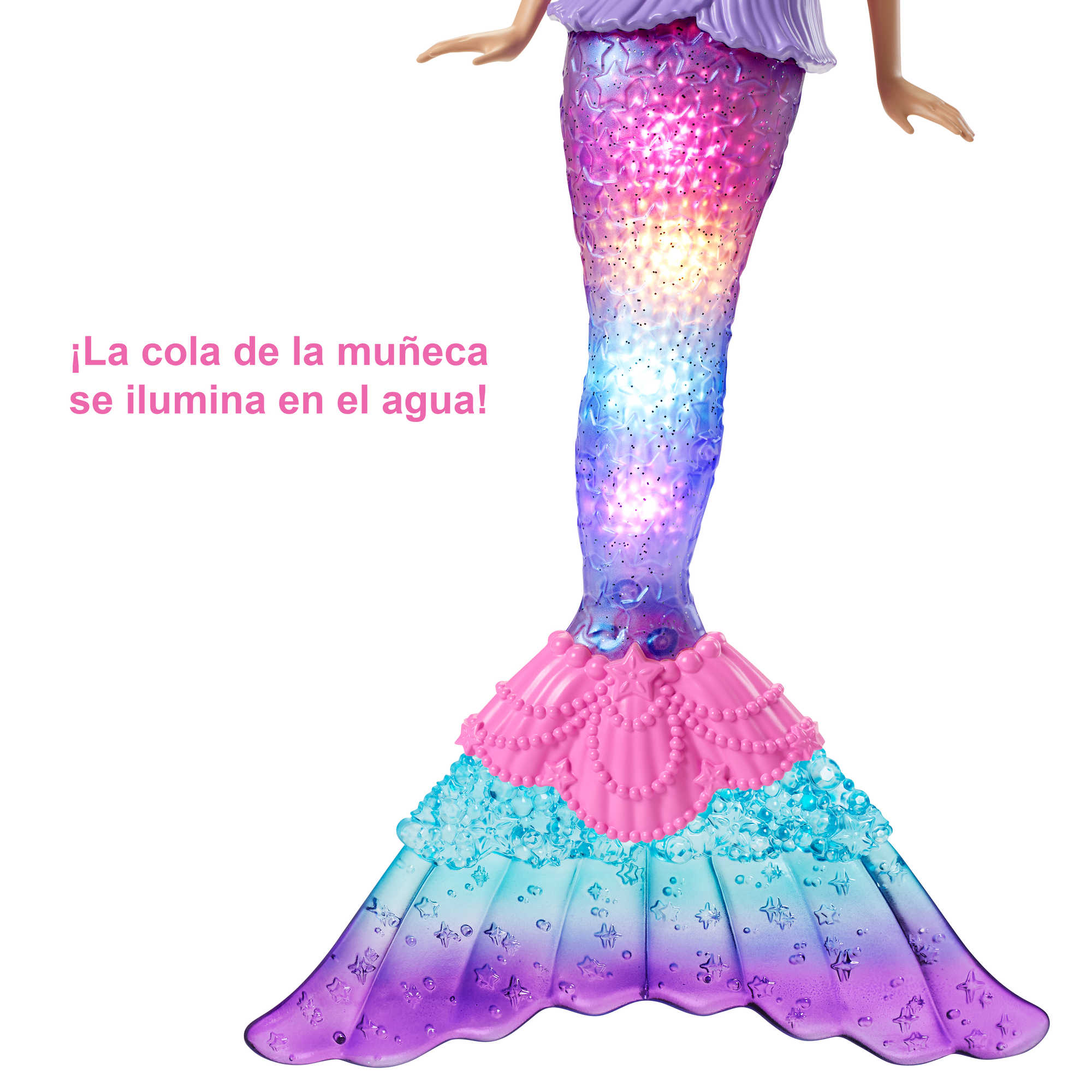 Muñeca Barbie Dreamtopia Twinkle Lights Mermaid Con Función Luminosa, De 3 A 7 Años - Image 4