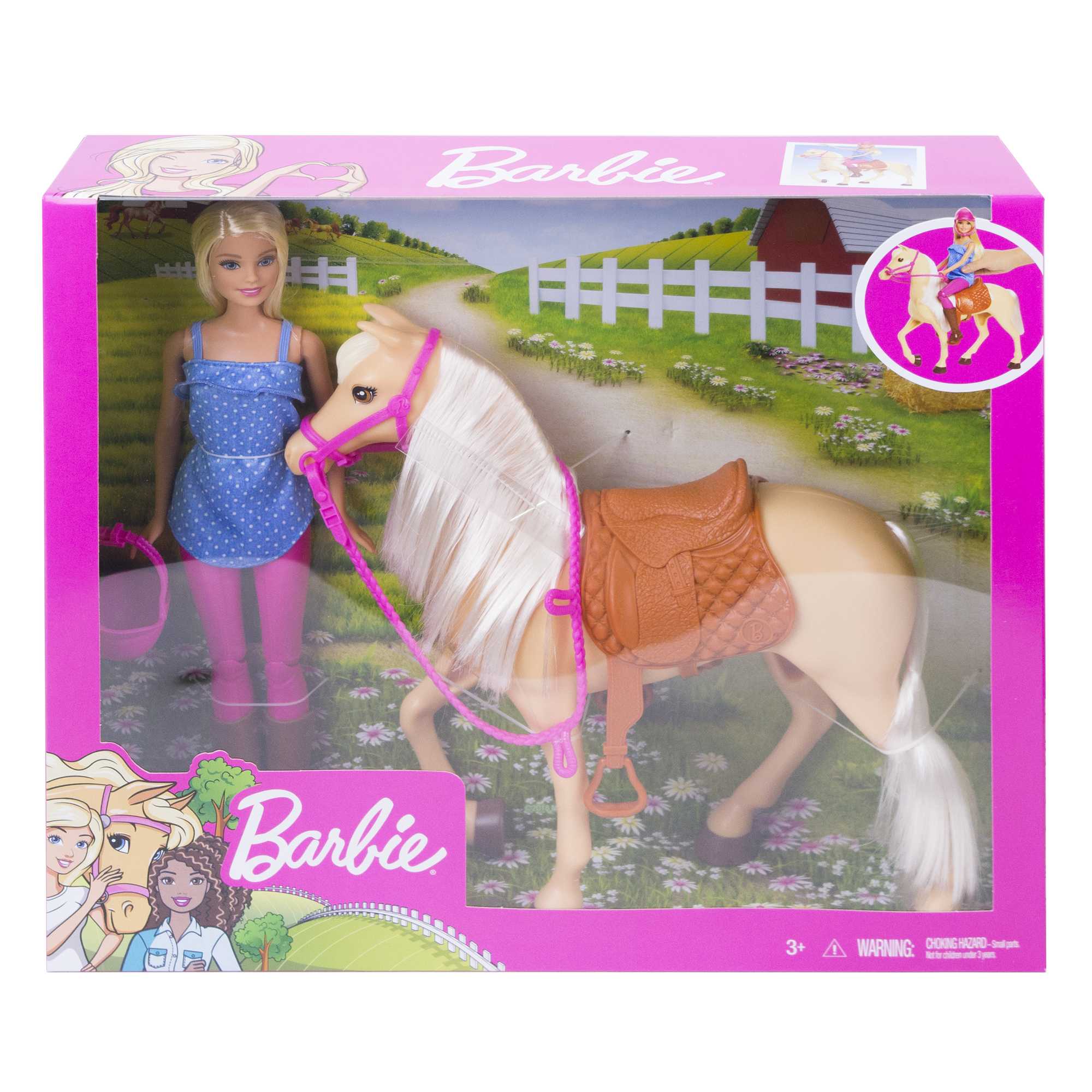 Barbie Muñeca Con Caballo De Juguete +3 Años (Mattel Fxh13) - Image 6