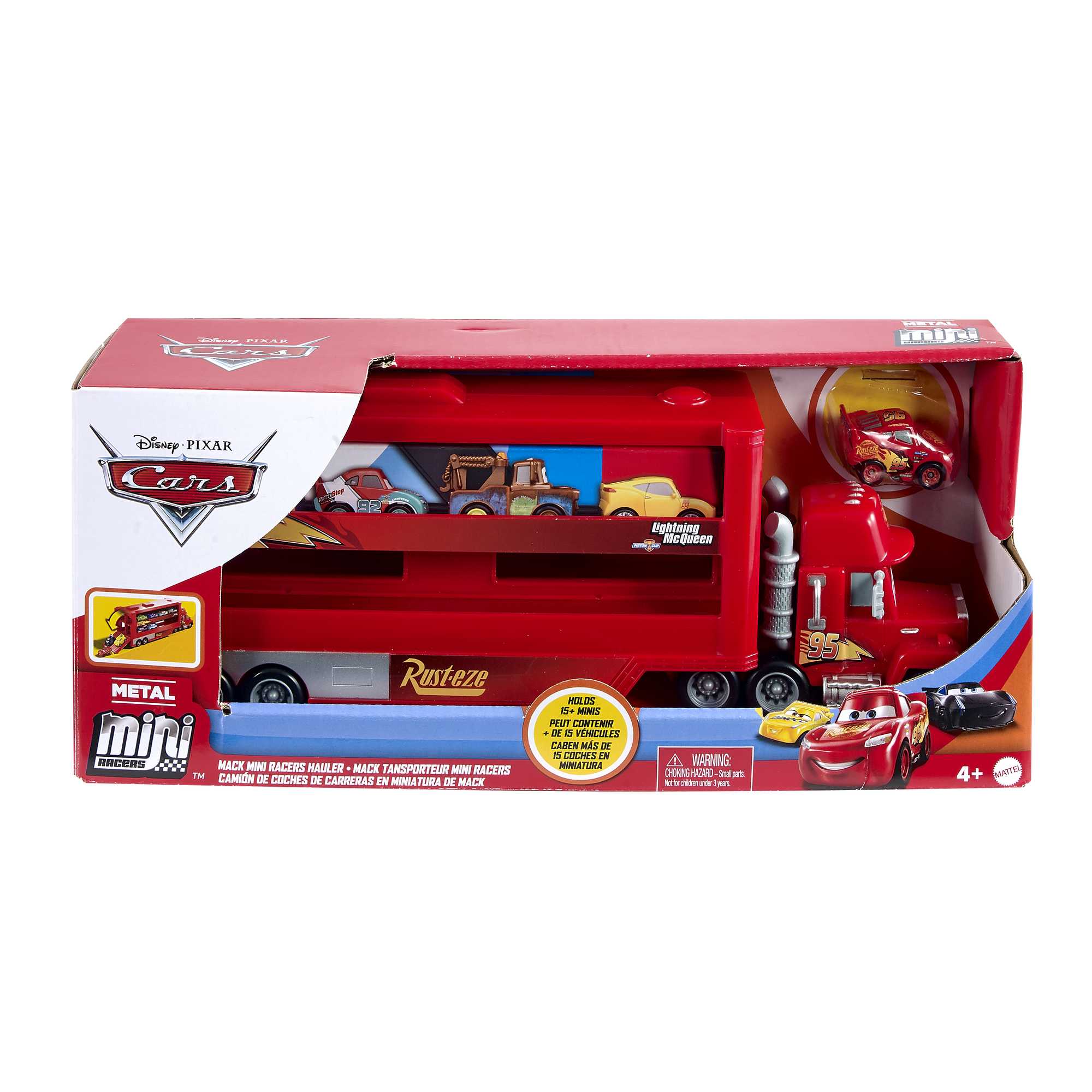 Disney and Pixar Cars Mack Mini Racers Hauler - Image 6