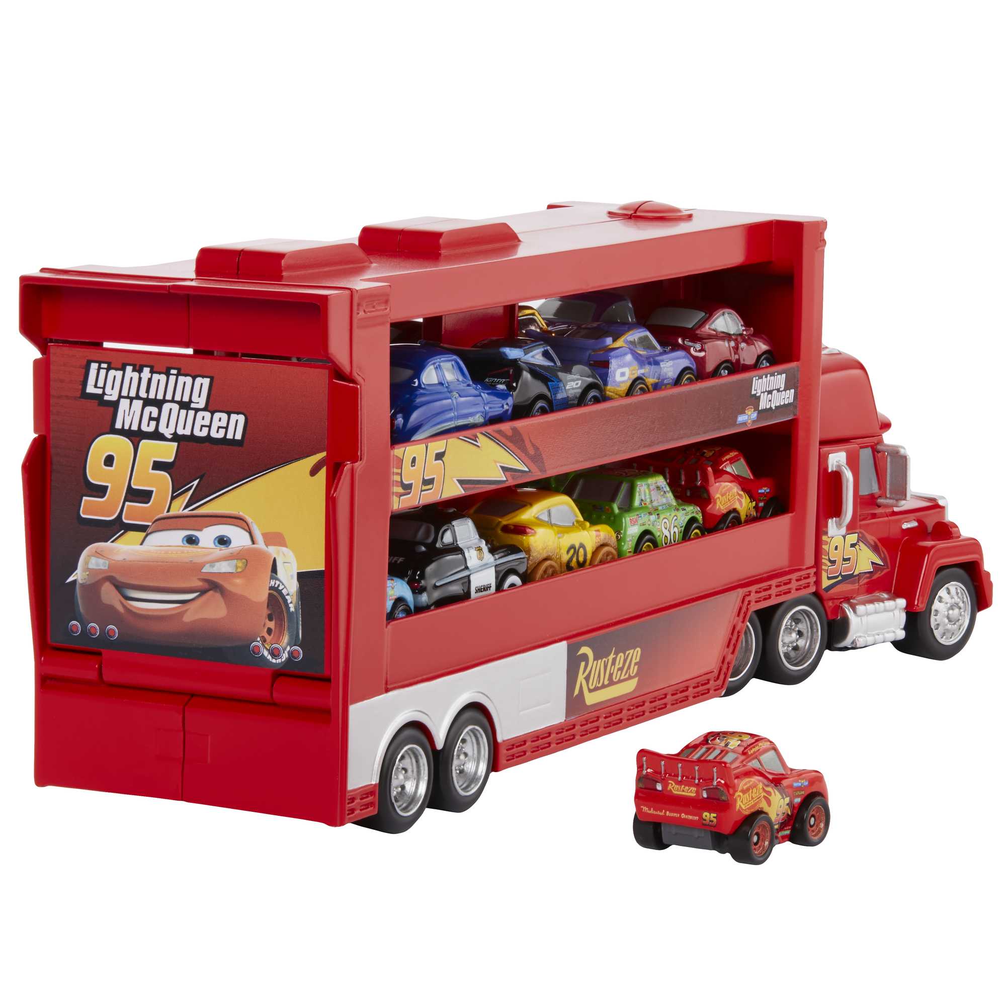 Disney and Pixar Cars Mack Mini Racers Hauler - Image 7