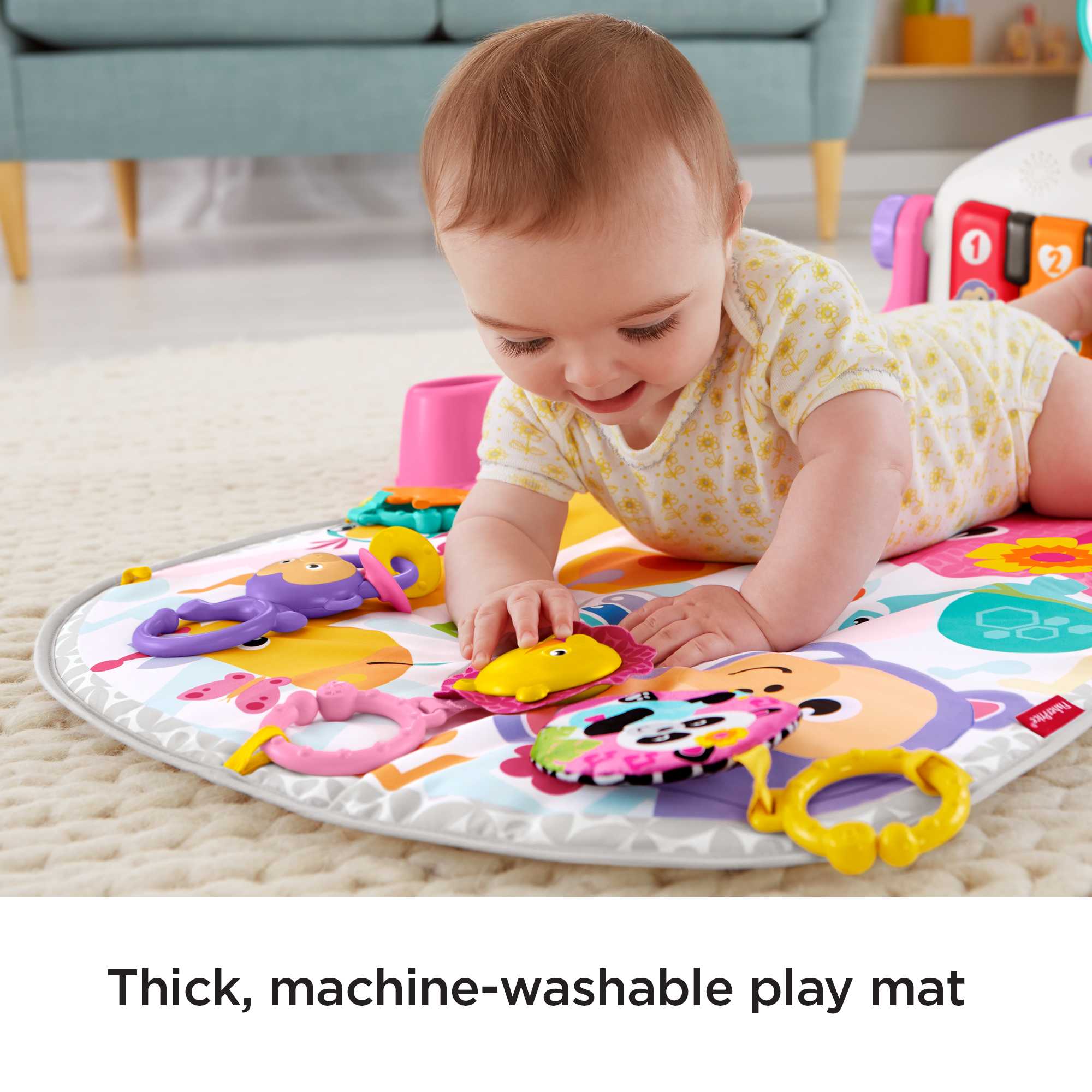 Fisher-Price Deluxe Kick & Play Piano Gym - Image 5
