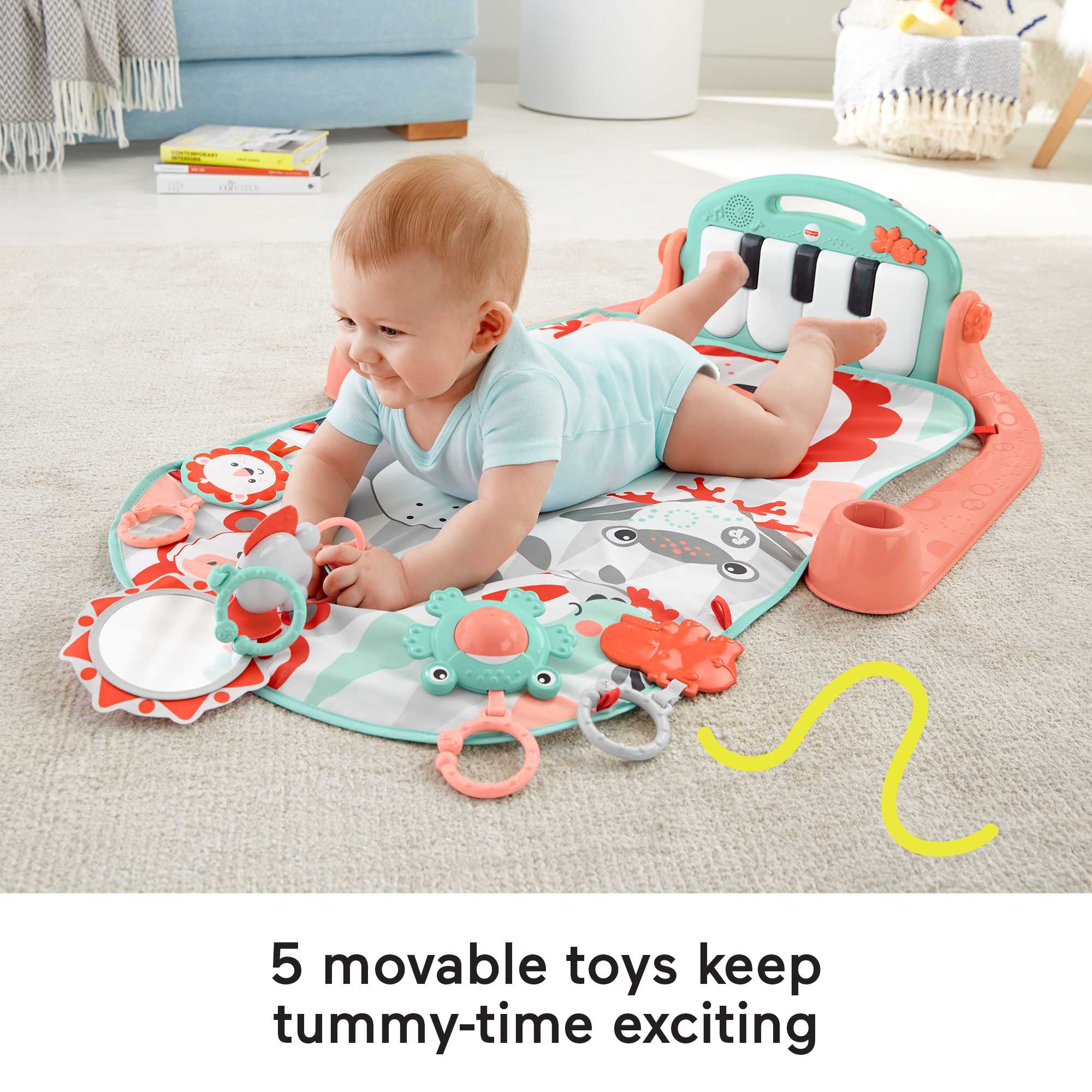 Fisher-Price Kick & Play Piano Gym - Image 3