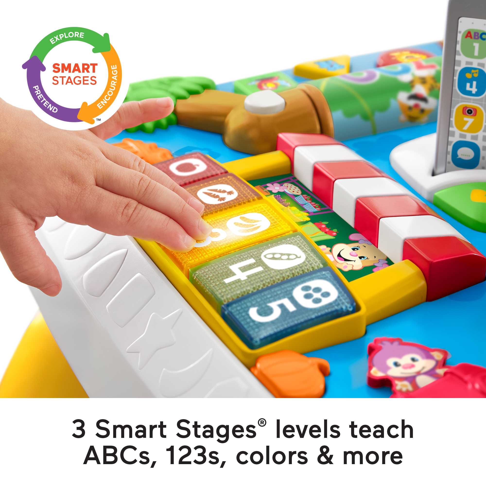 Fisher-Price Laugh & Learn Around the Town Learning Table - Image 4