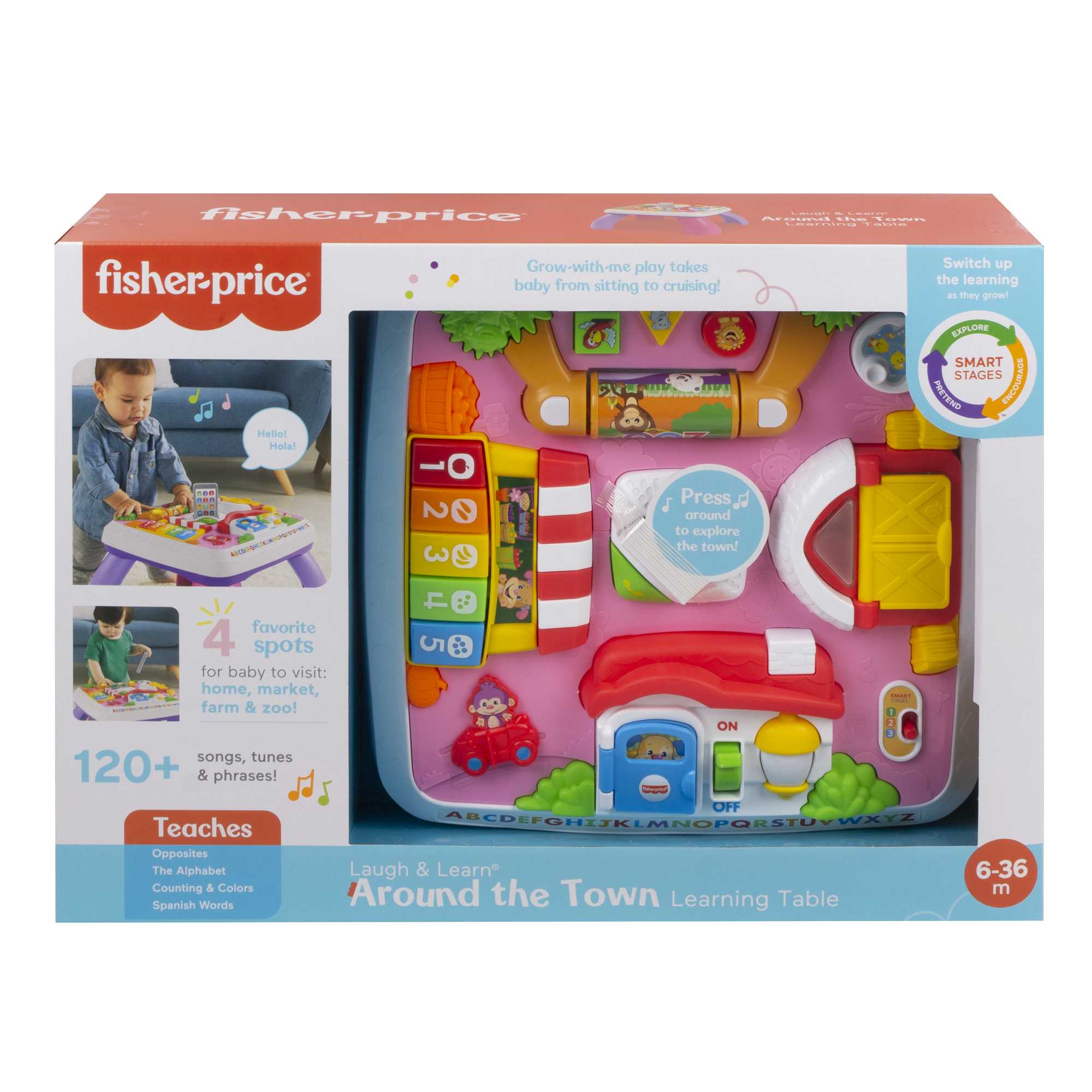 Fisher-Price Laugh & Learn Around the Town Learning Table - Image 6
