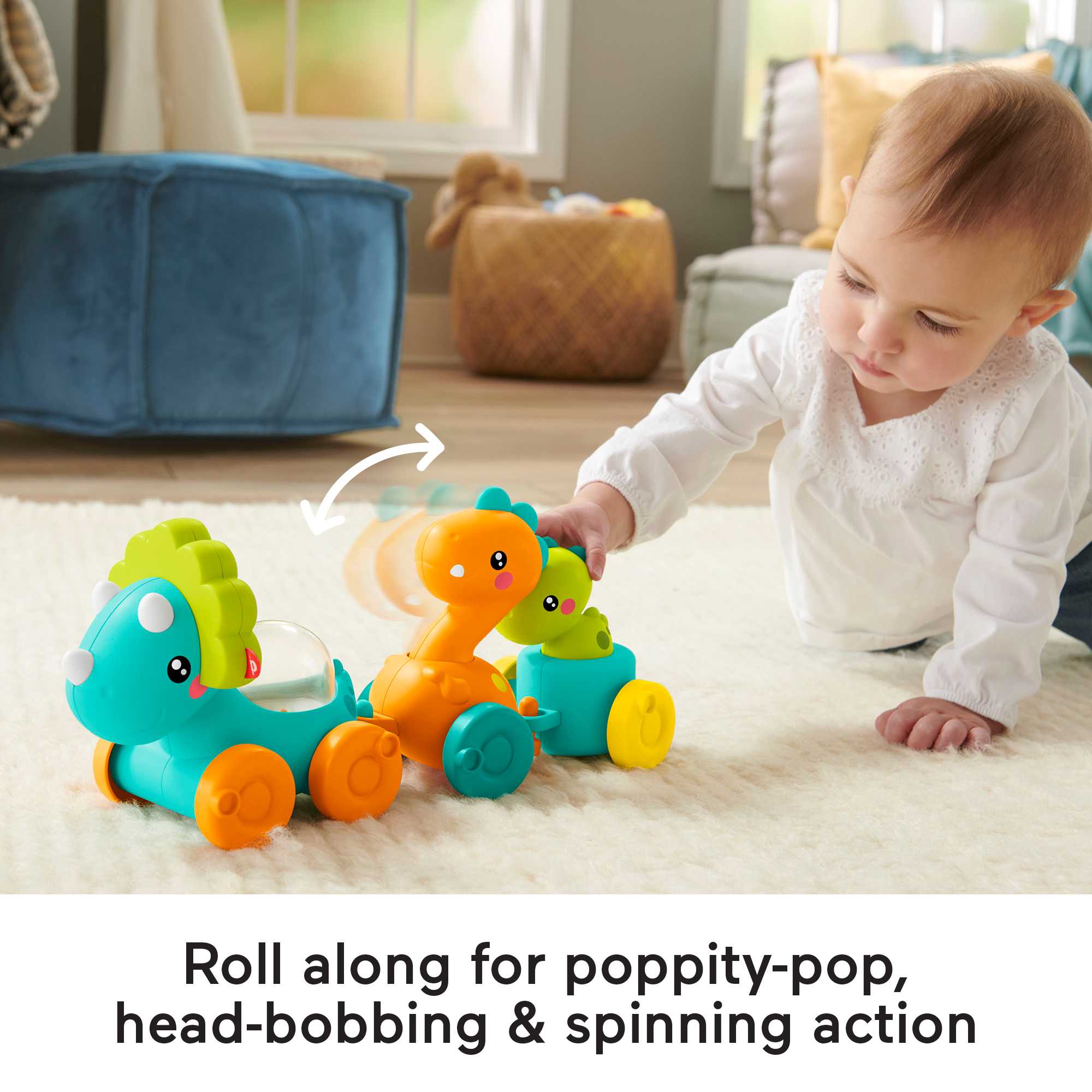 Fisher-Price Paradise Pals Dino Choo Choo Trio - Image 3