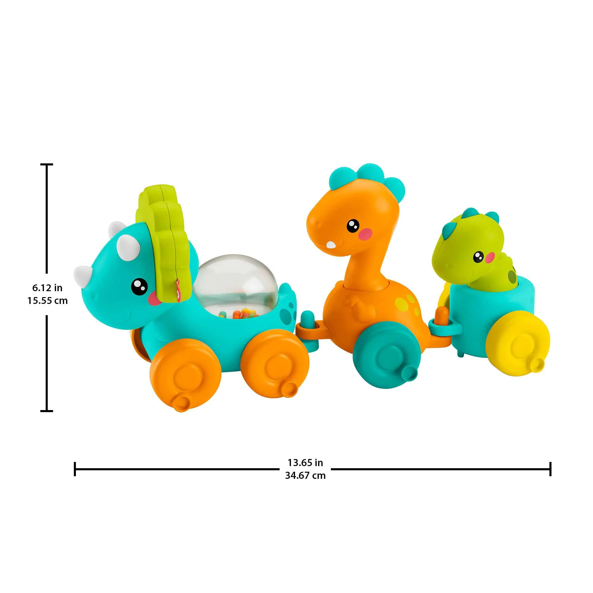 Fisher-Price Paradise Pals Dino Choo Choo Trio - Image 7