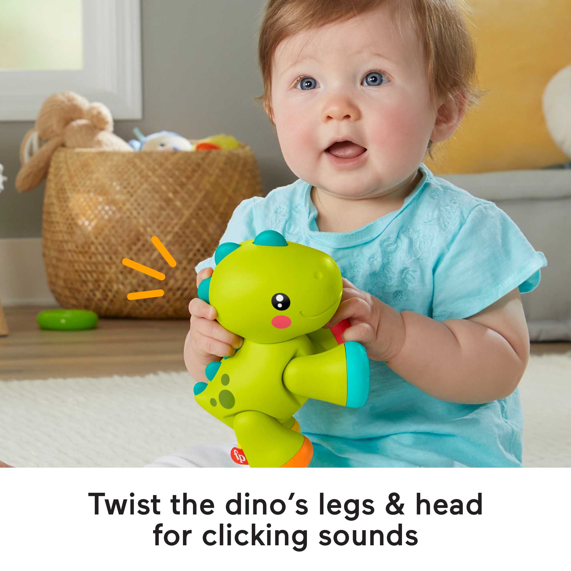 Fisher-Price Paradise Pals Dino Clicker Pal - Image 3