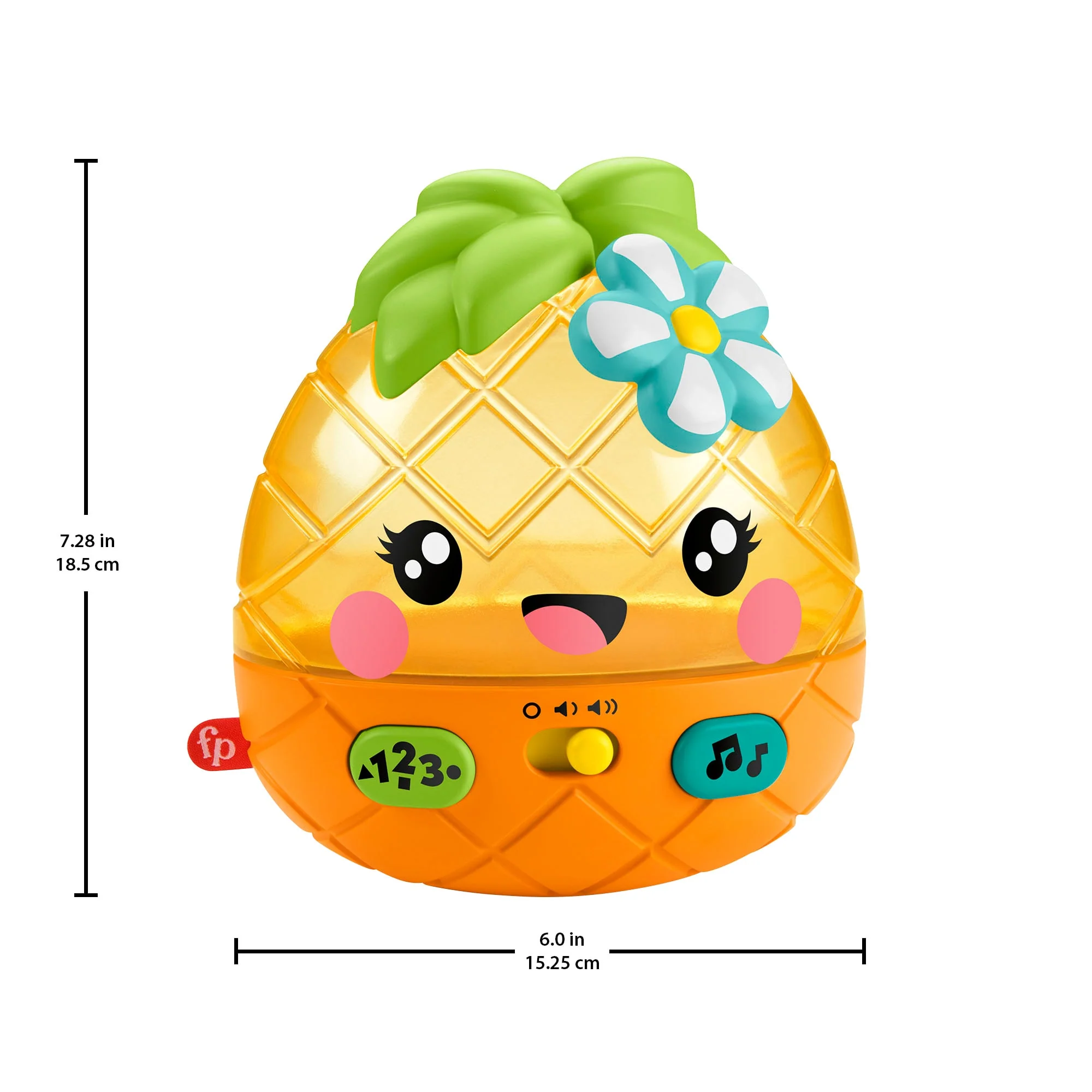 Fisher-Price Paradise Pals Magical Lights & Tunes Pineapple - Image 7