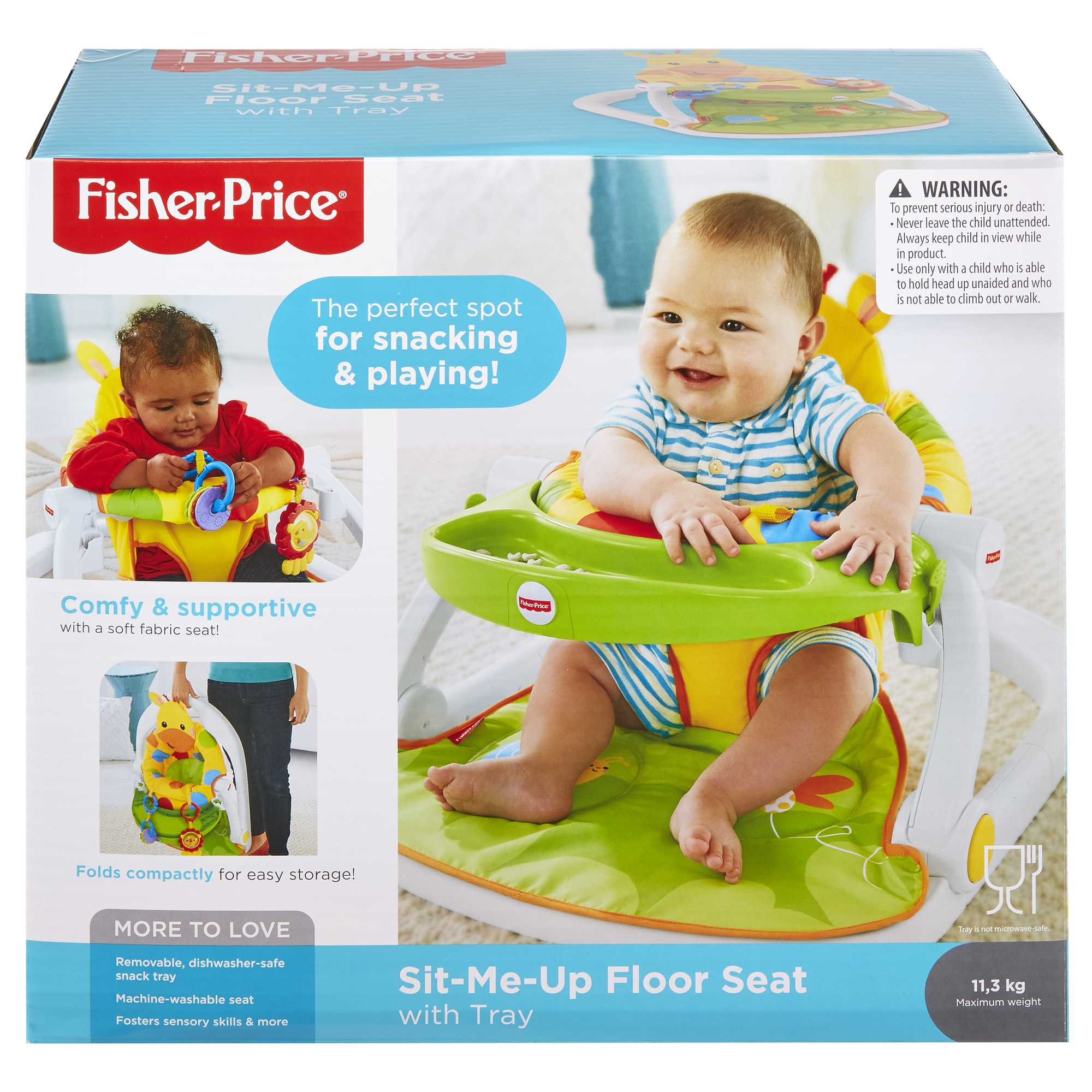 Fisher-Price Sit-Me-Up Floor Seat with Tray - Image 5