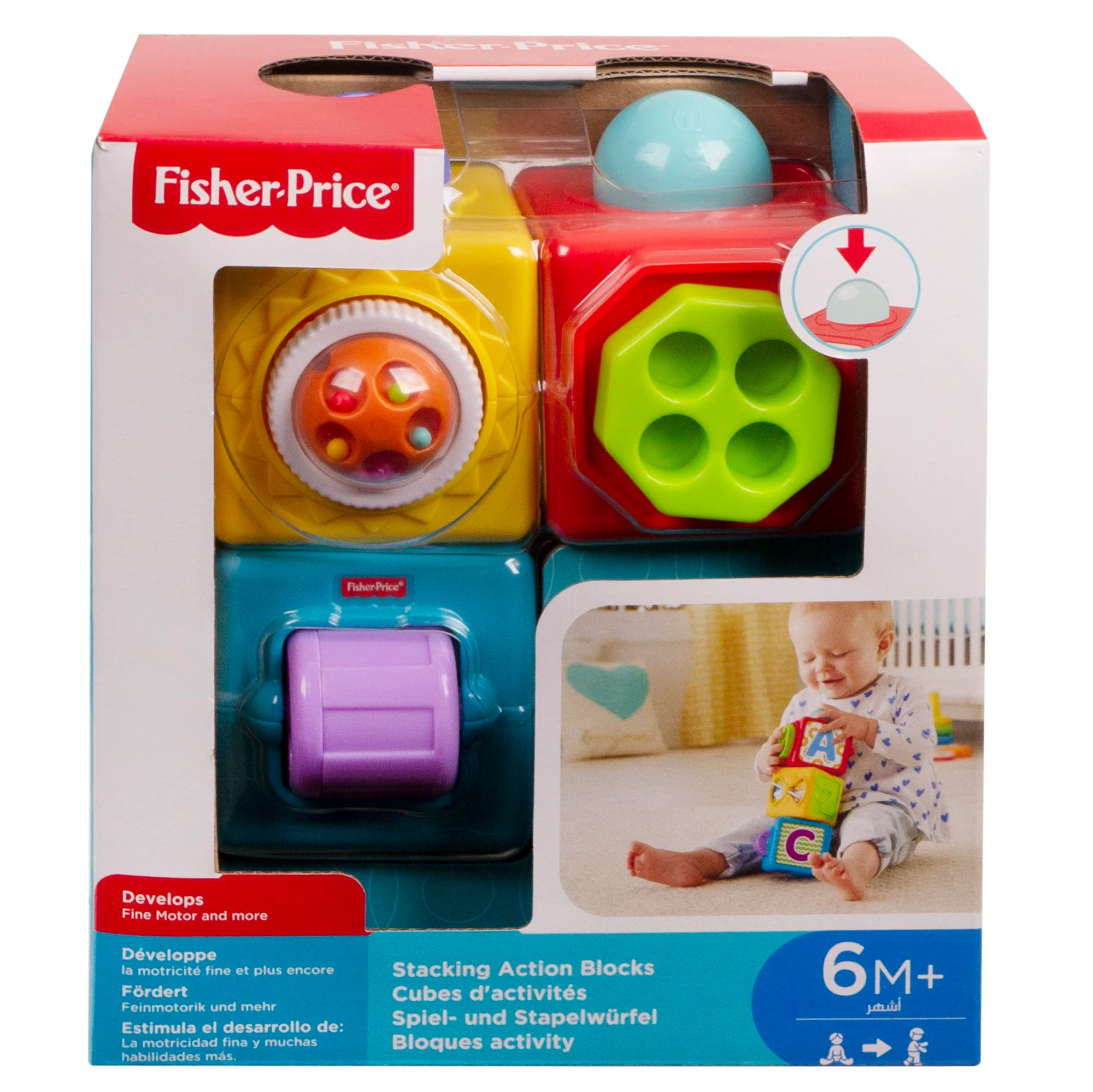 Fisher-Price Stacking Action Blocks - Image 3