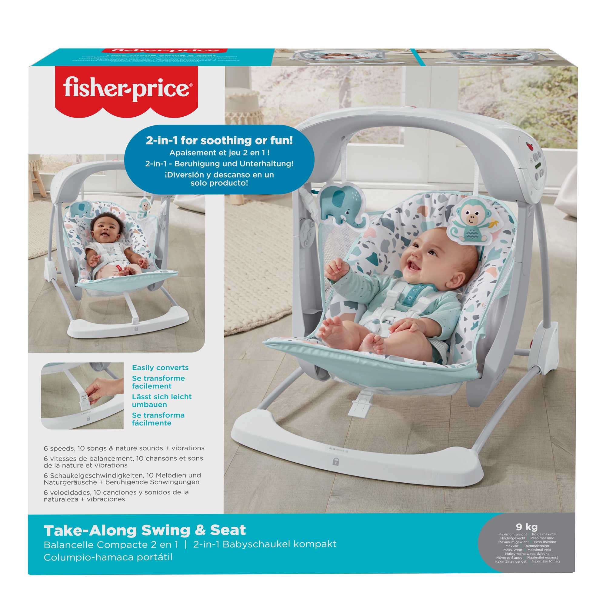 Fisher-Price Take-Along Swing & Seat - Image 6