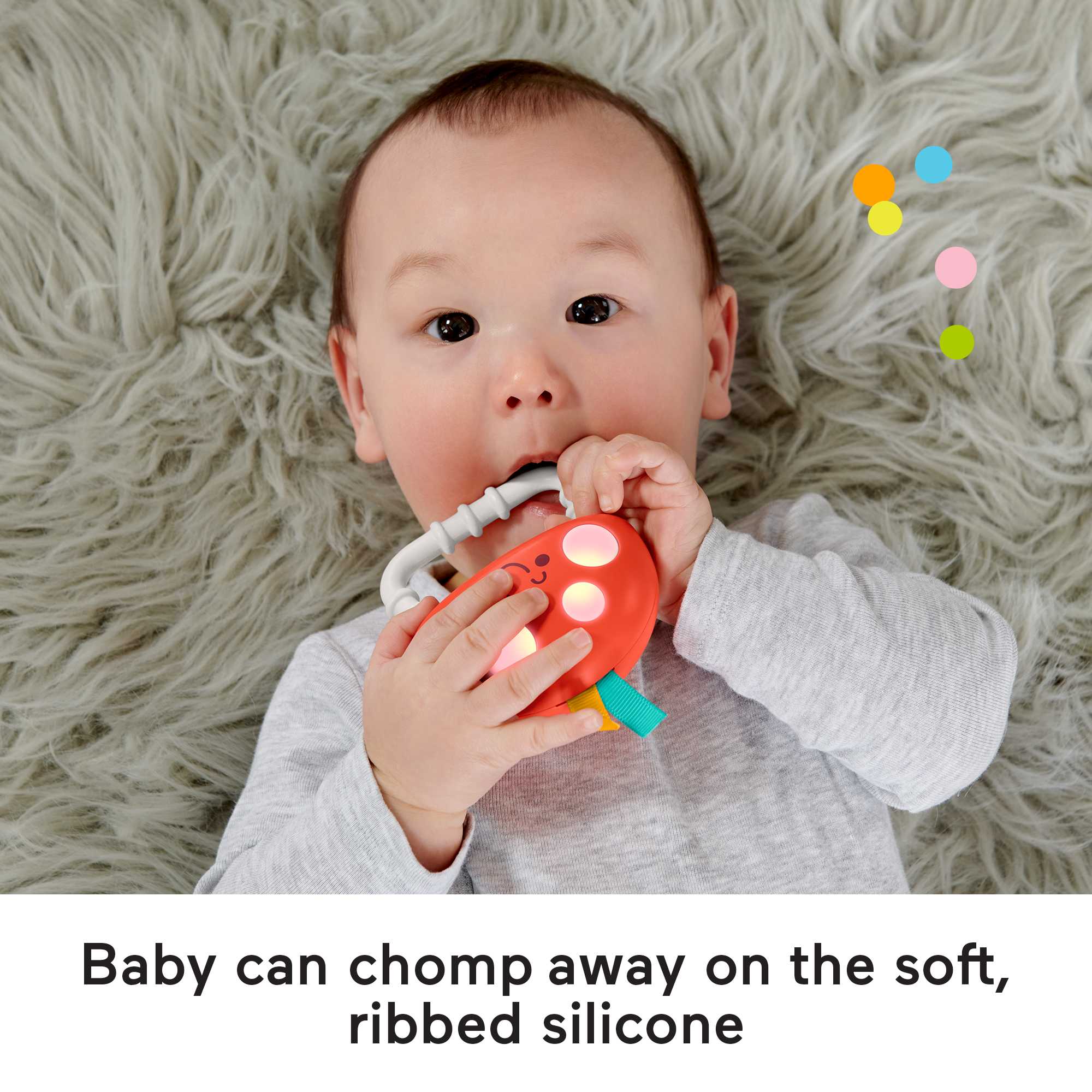 Fisher-Price Teethe 'n Glow Mushroom - Image 4