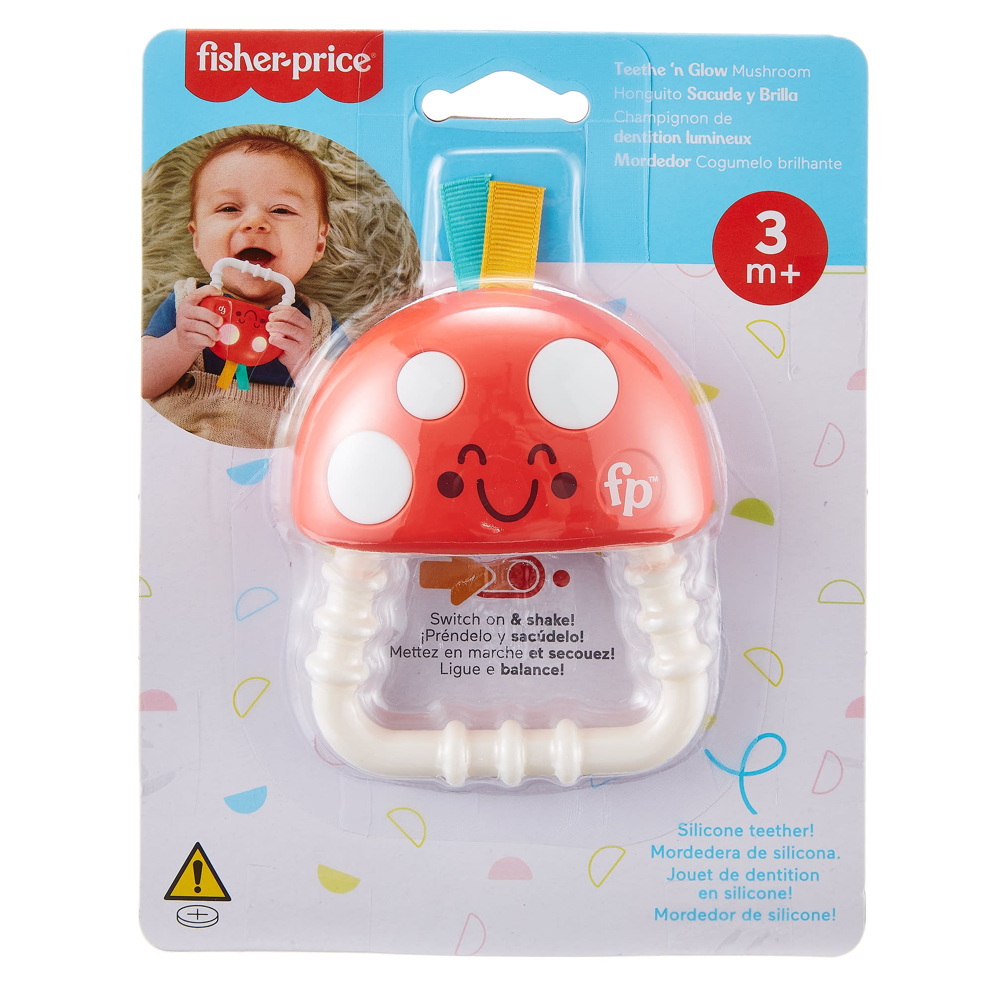 Fisher-Price Teethe 'n Glow Mushroom - Image 6