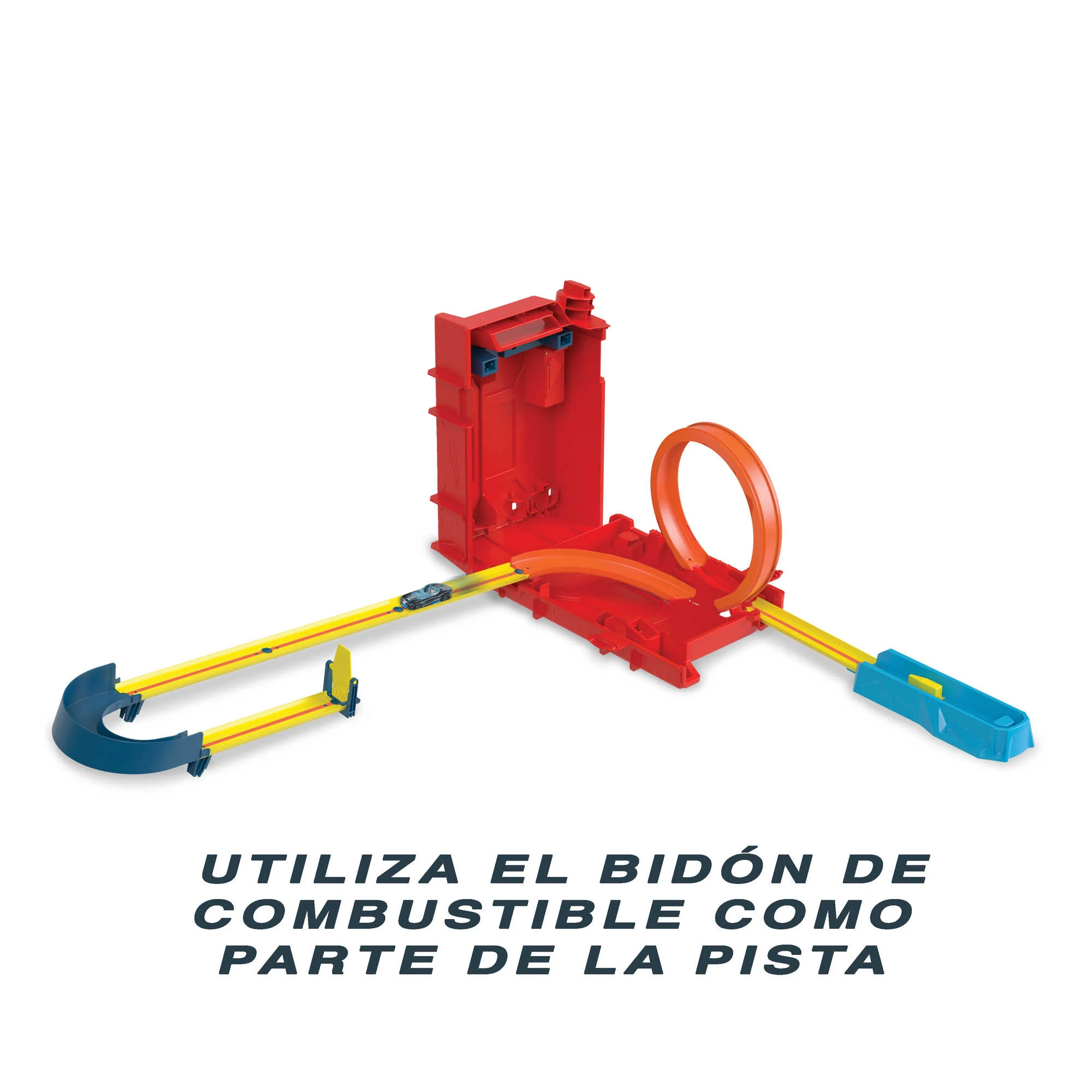 Hot Wheels Caja de acrobacias en forma de bidón Track Builder Unlimited - Image 3