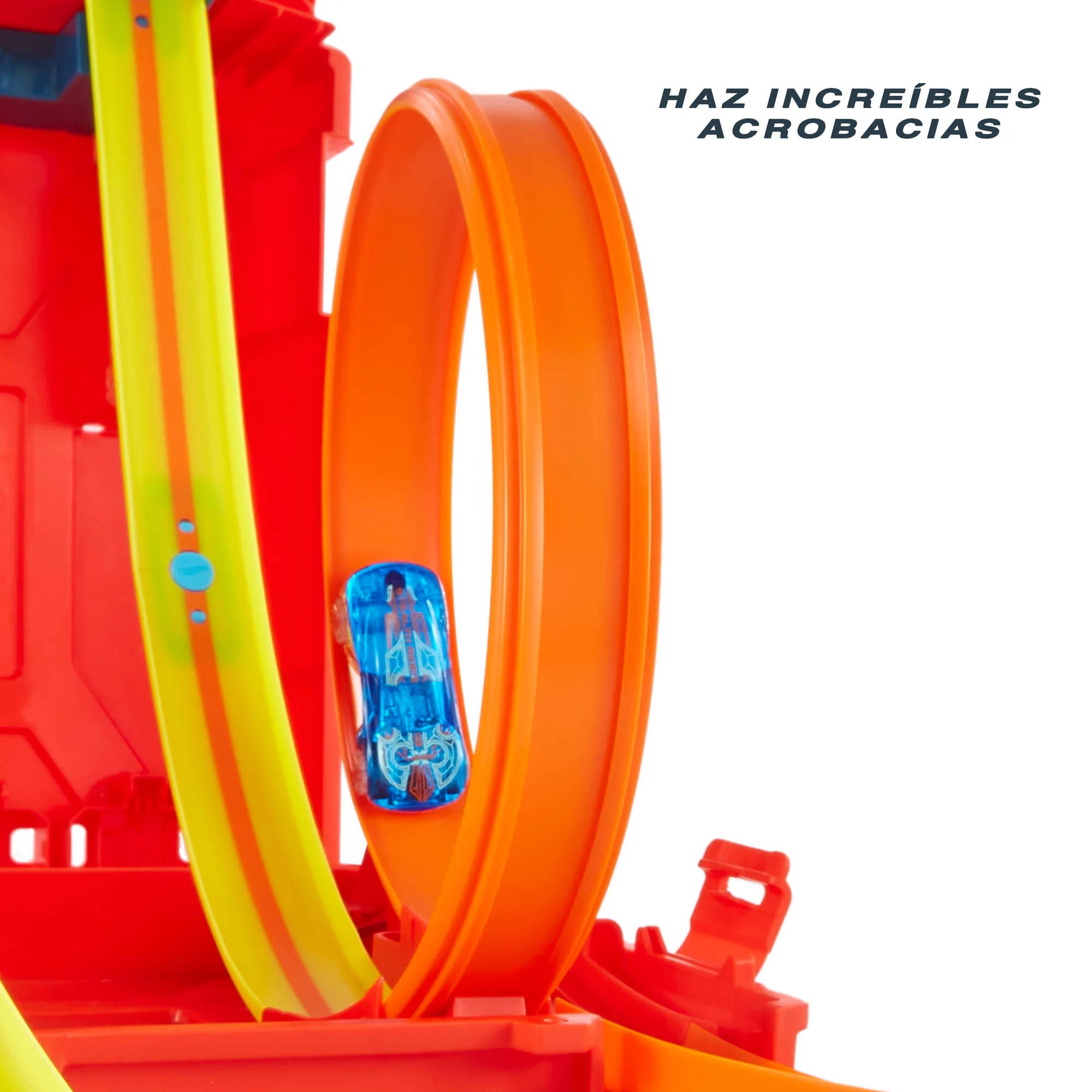 Hot Wheels Caja de acrobacias en forma de bidón Track Builder Unlimited - Image 4
