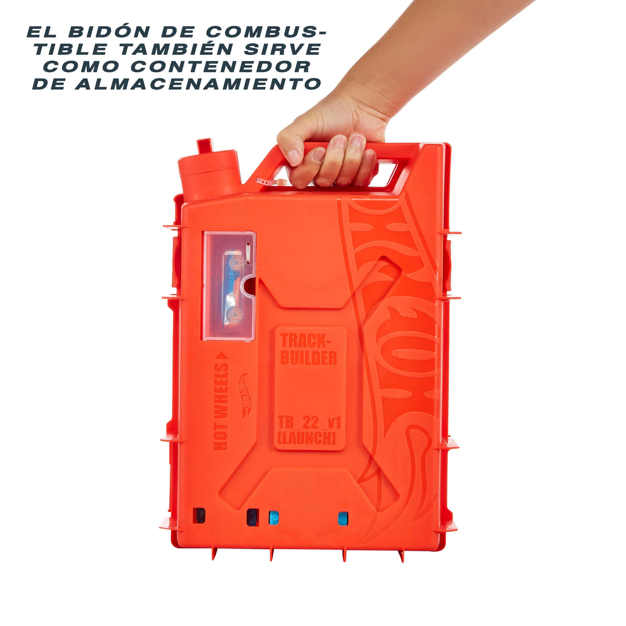 Hot Wheels Caja de acrobacias en forma de bidón Track Builder Unlimited - Image 5