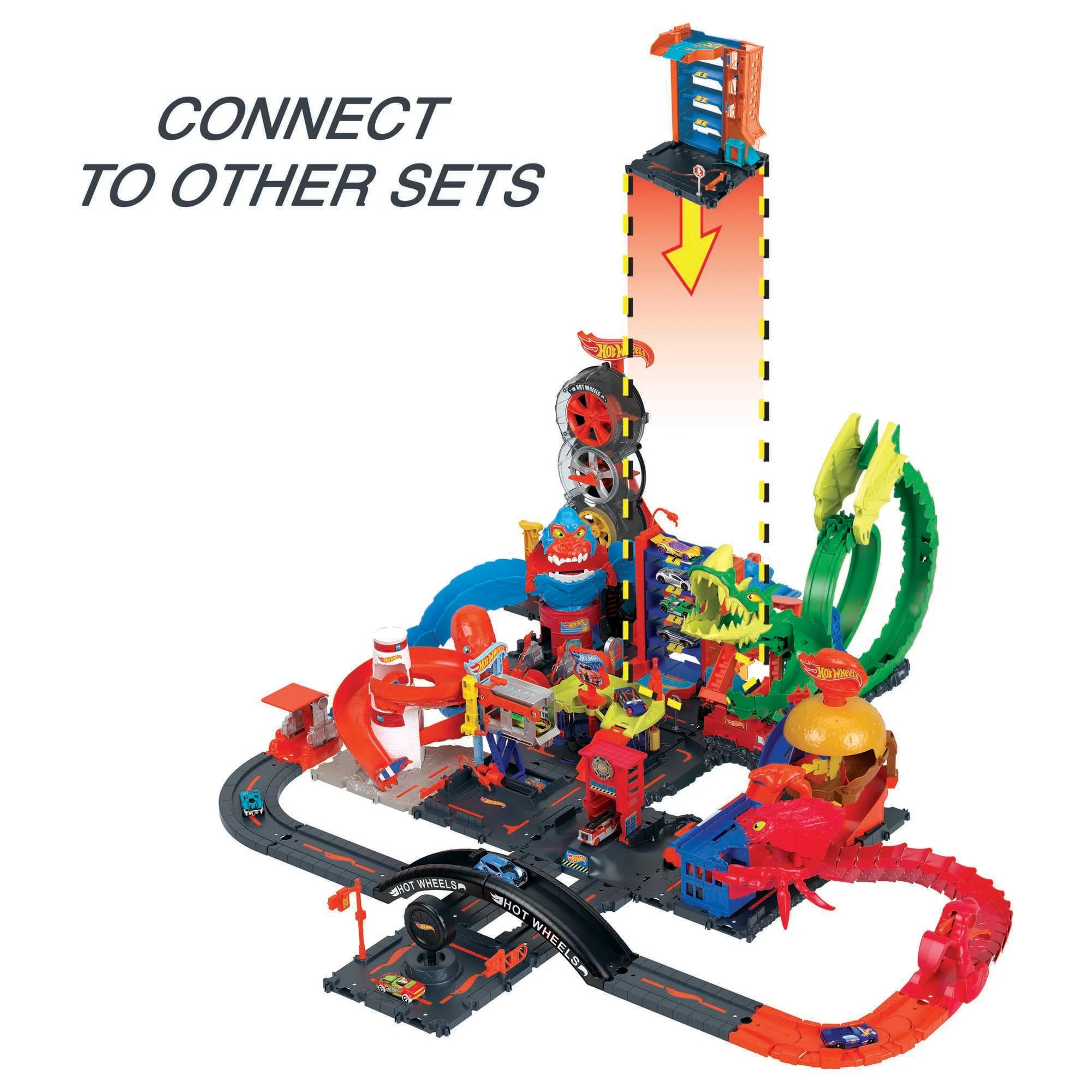 Hot Wheels City Downtown Car Park Playset - Image 5