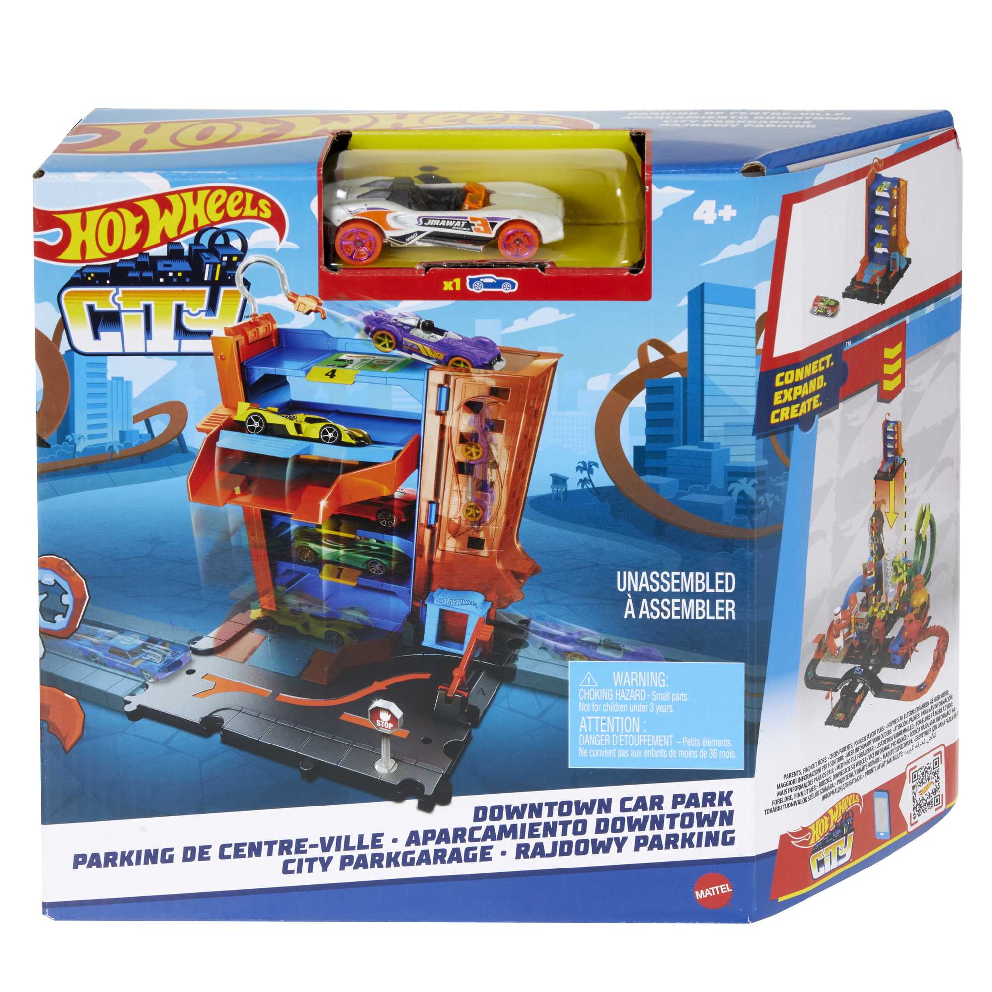 Hot Wheels City Downtown Car Park Playset - Image 6