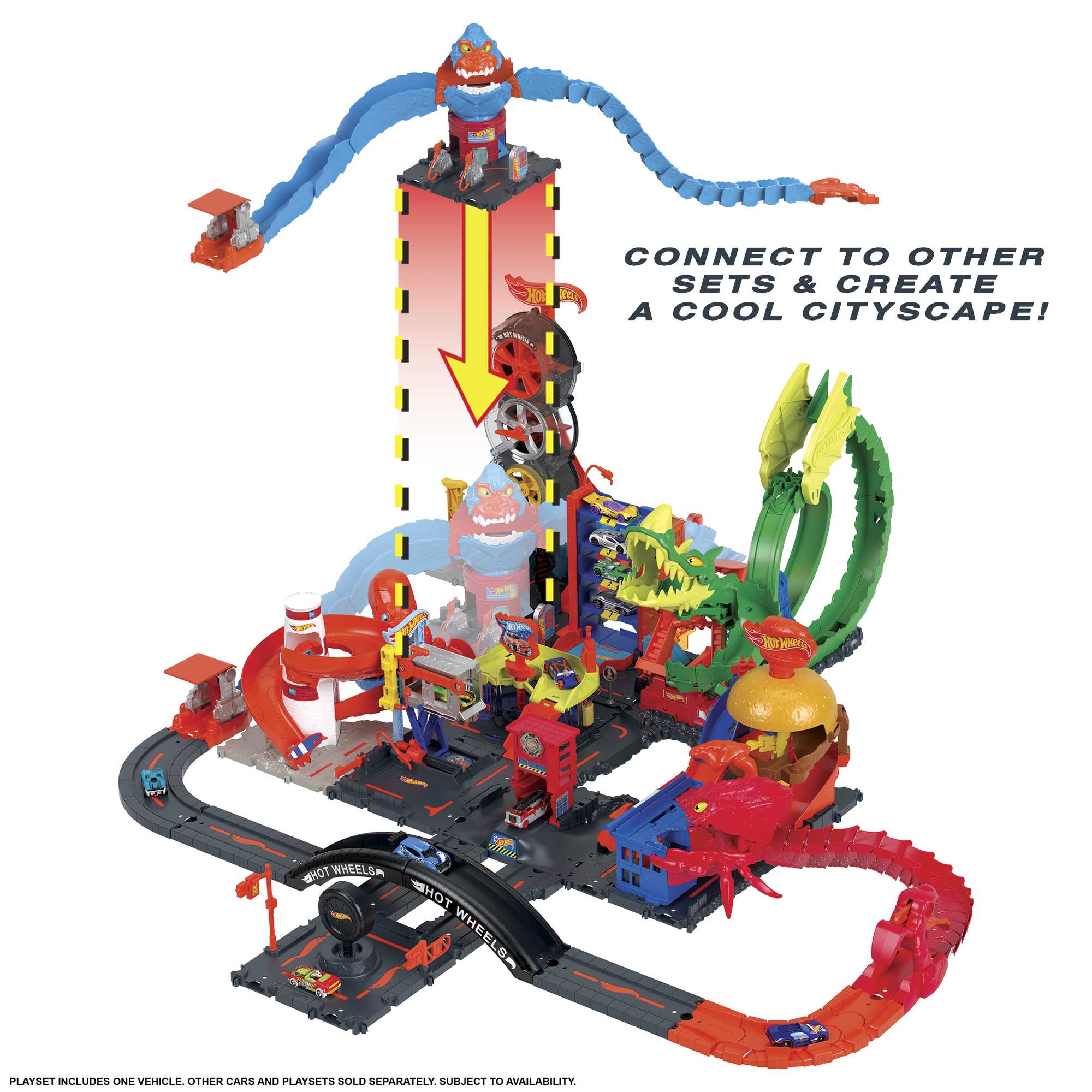 Hot Wheels® City Wreck & Ride Gorilla Attack™ - Image 5