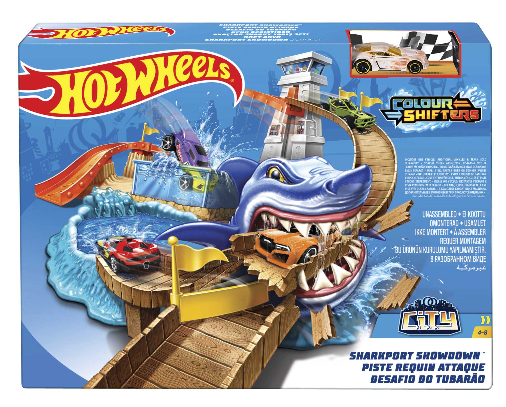 Hot Wheels Color Shifters Sharkport Showdown - Image 6