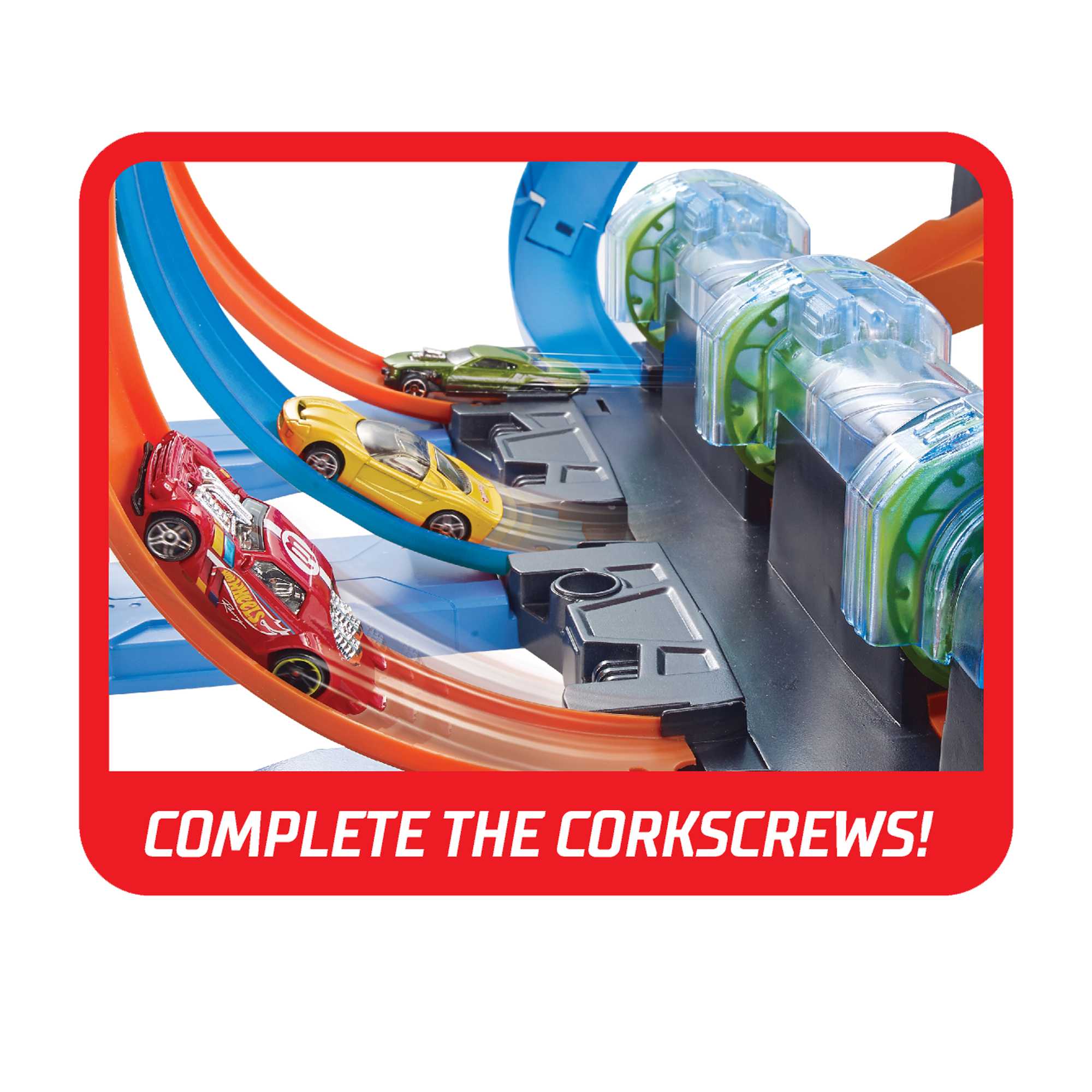 Hot Wheels Corkscrew Crash Track Set - Image 4