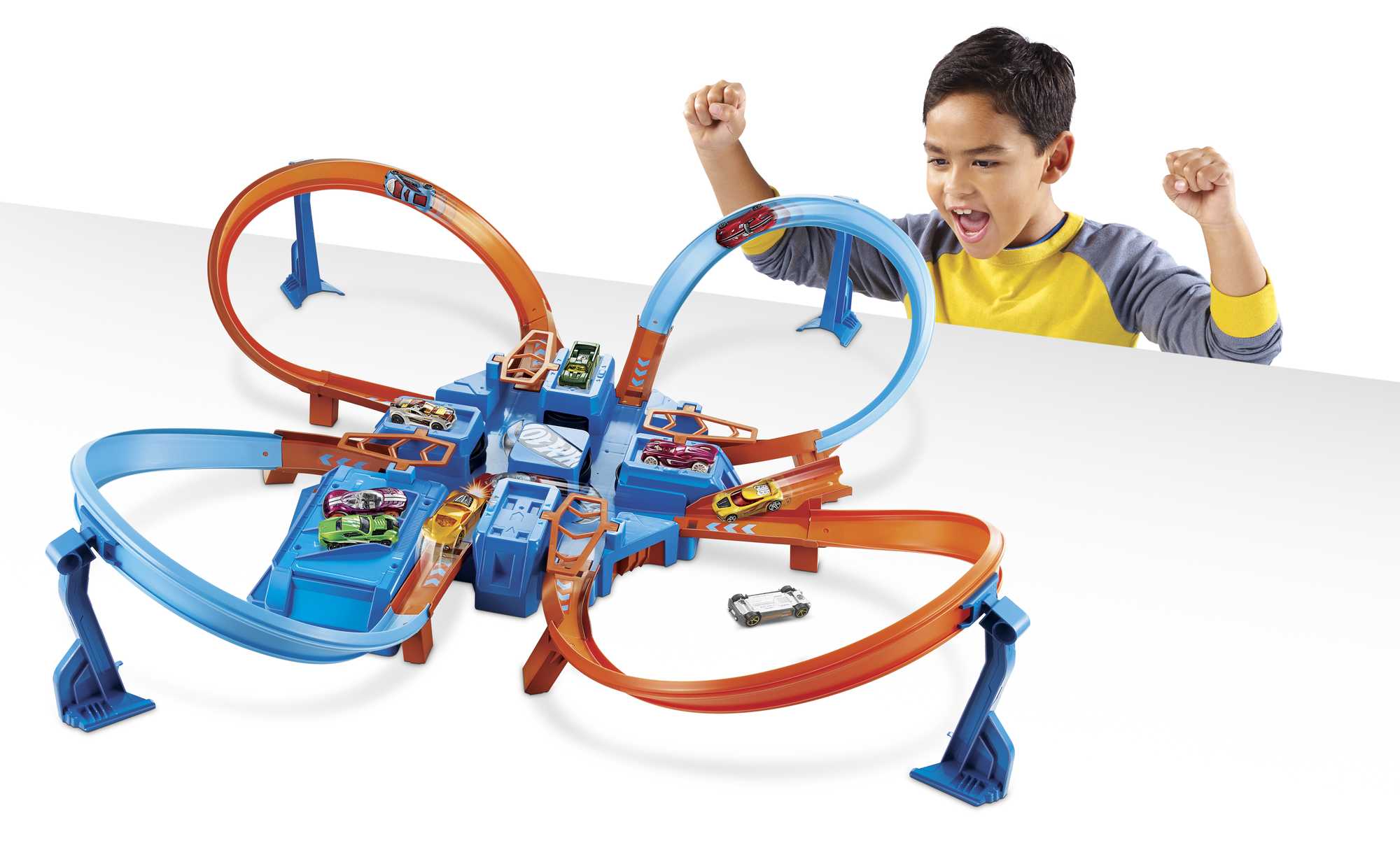Hot Wheels Criss Cross Crash Track Set - Image 3