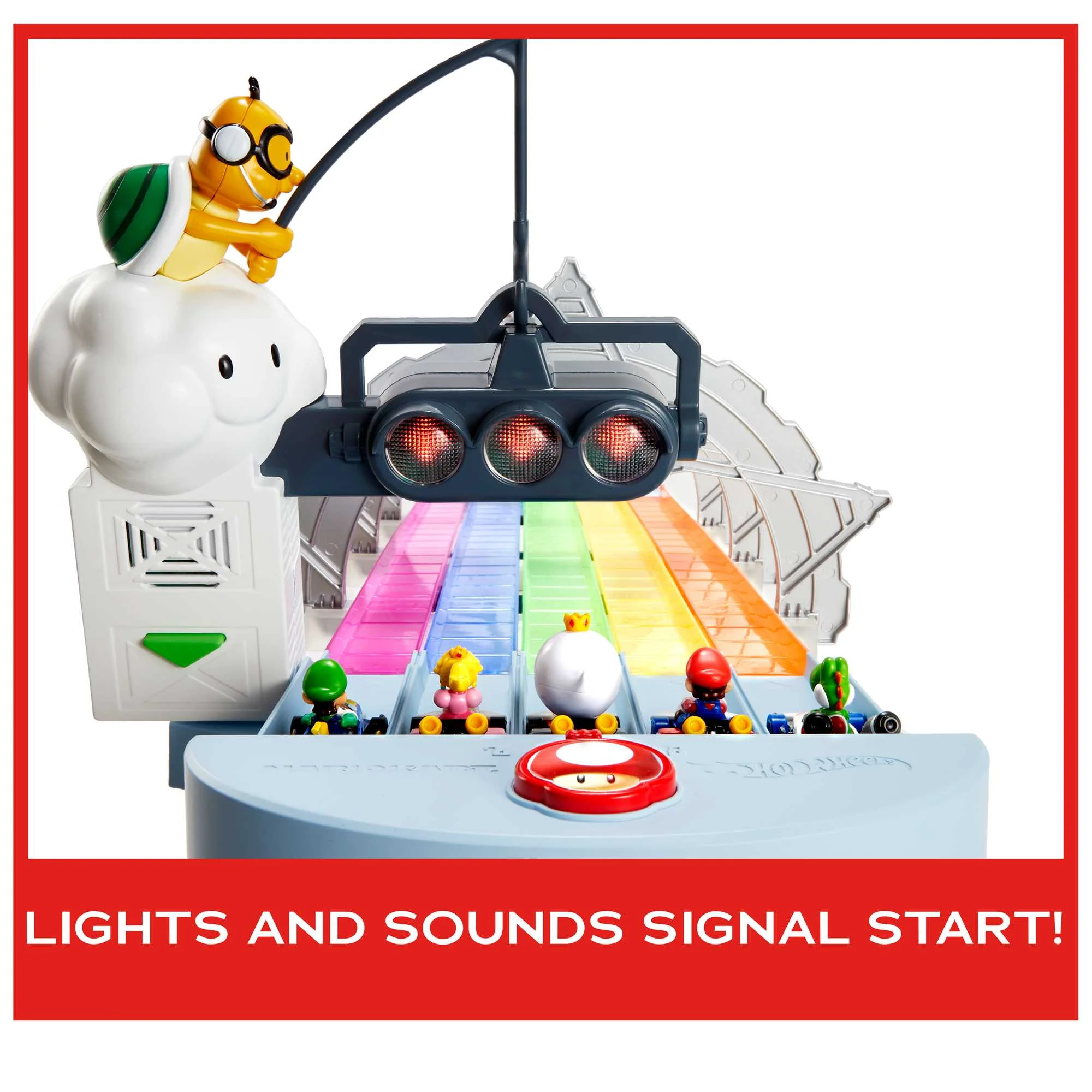 Hot Wheels Mario Kart Rainbow Road - Image 4