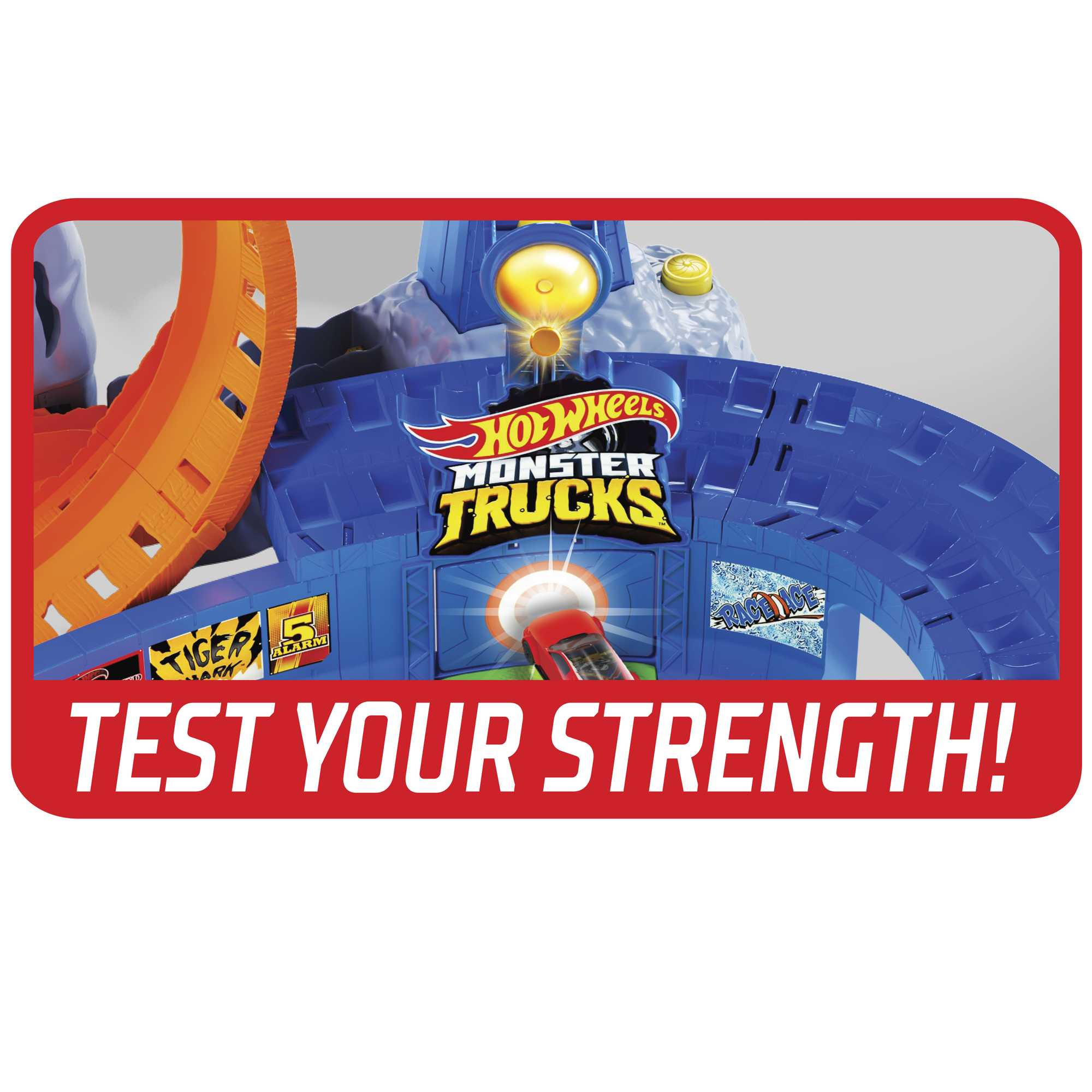 Hot Wheels Monster Trucks T-Rex Volcano Arena - Image 5