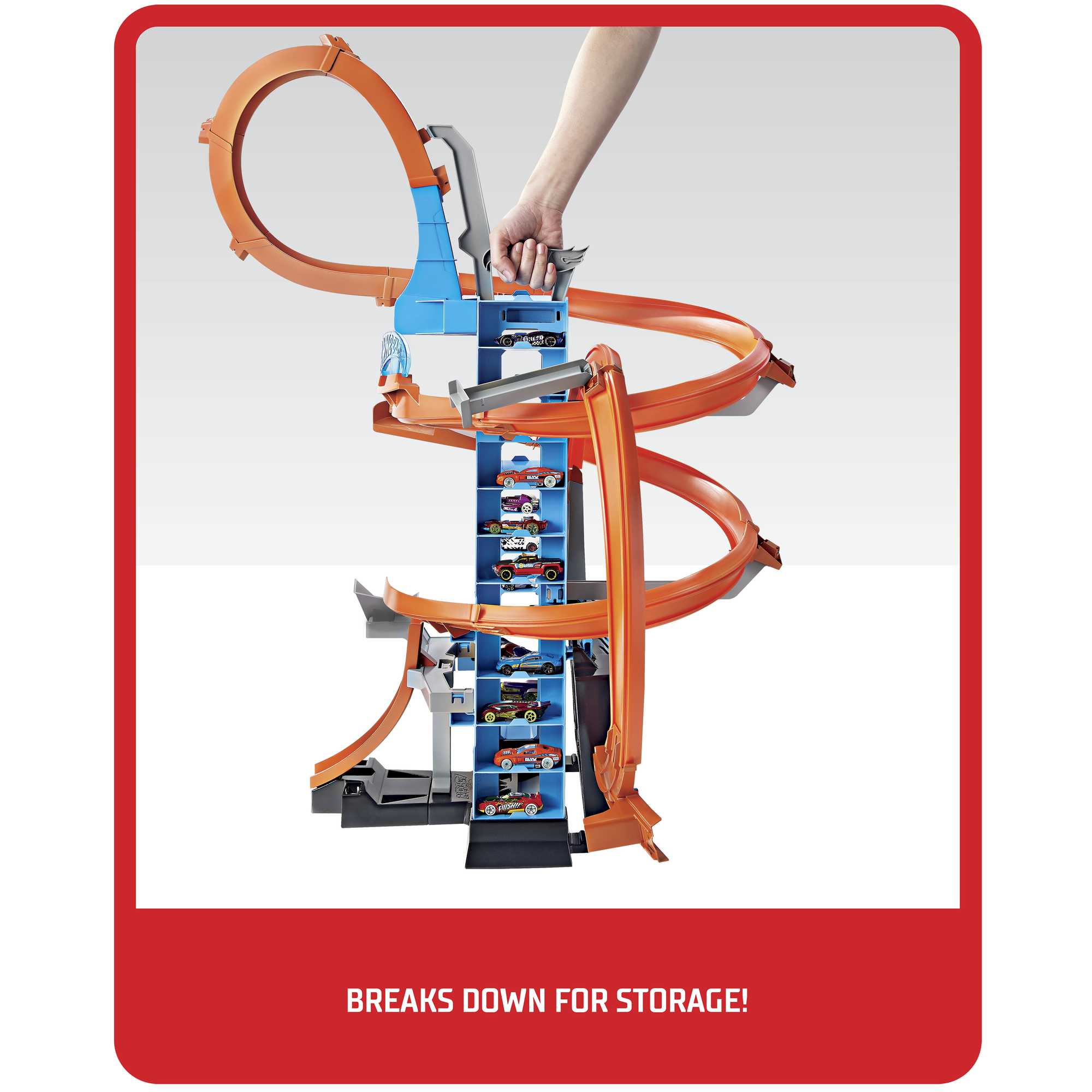 Hot Wheels Sky Crash Tower Track Set - Image 5