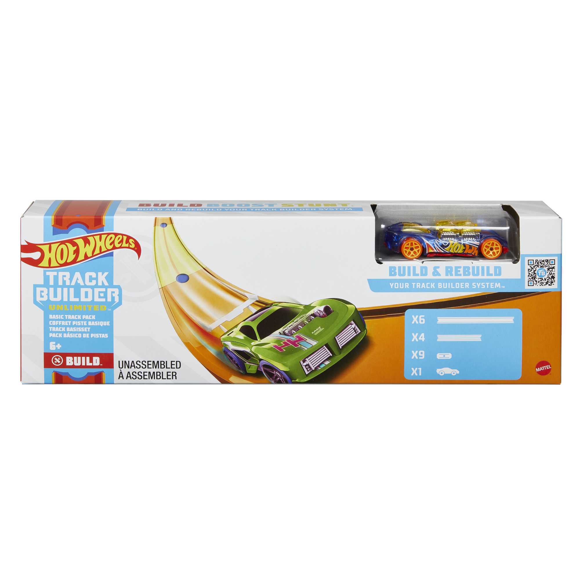 Hot Wheels Track Builder Unlimited Basic Track Pack Track Set - Image 4