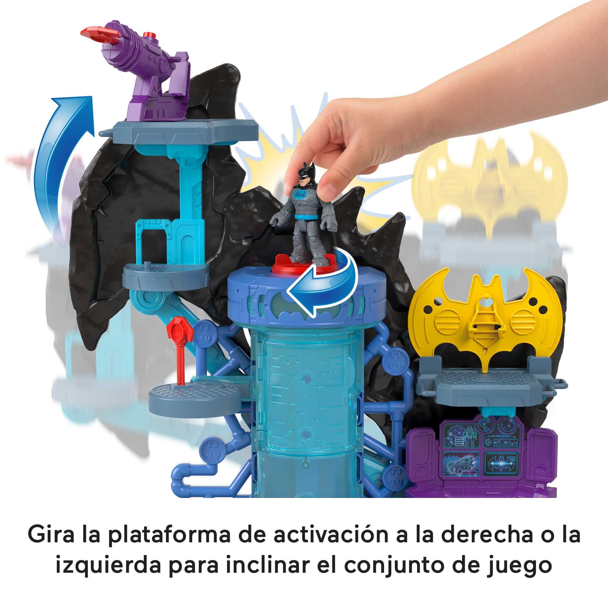Conjunto De Juego De Batman Batcueva Bat-Tech De DC Super Friends De Imaginext - Image 4