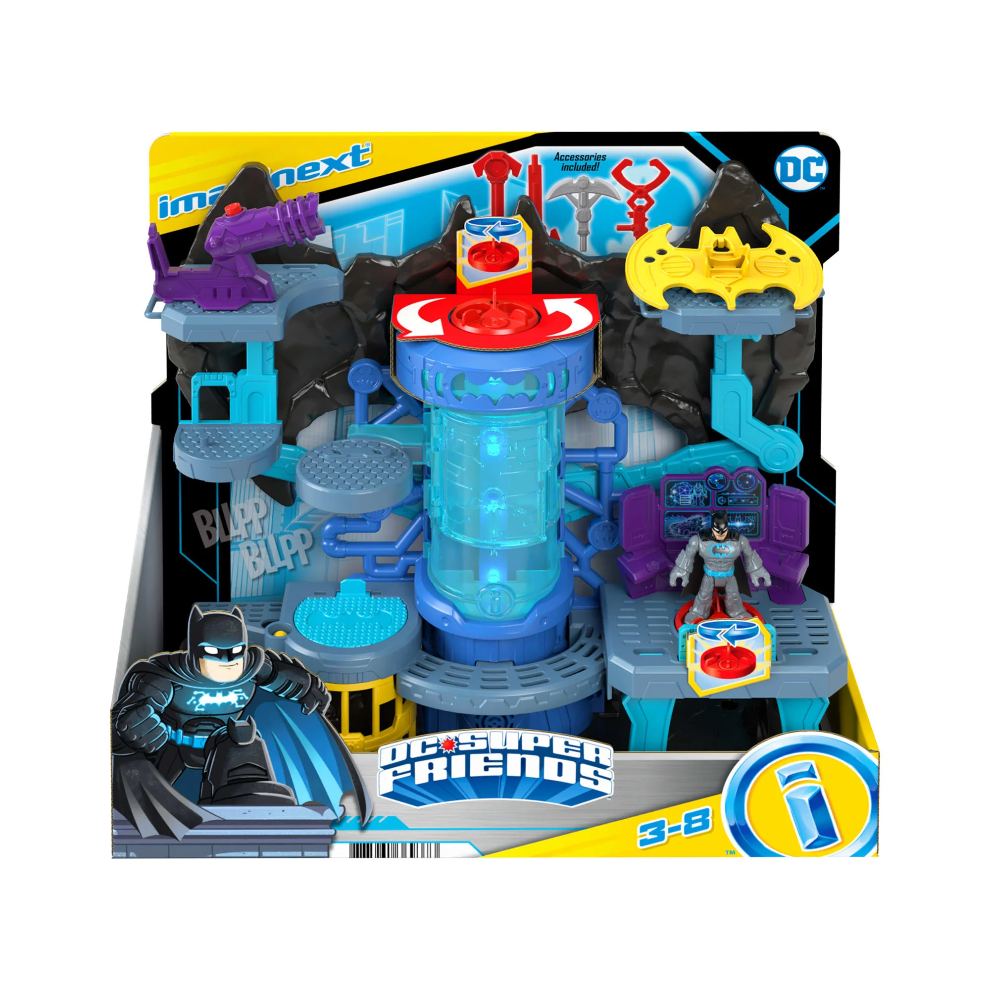 Conjunto De Juego De Batman Batcueva Bat-Tech De DC Super Friends De Imaginext - Image 6