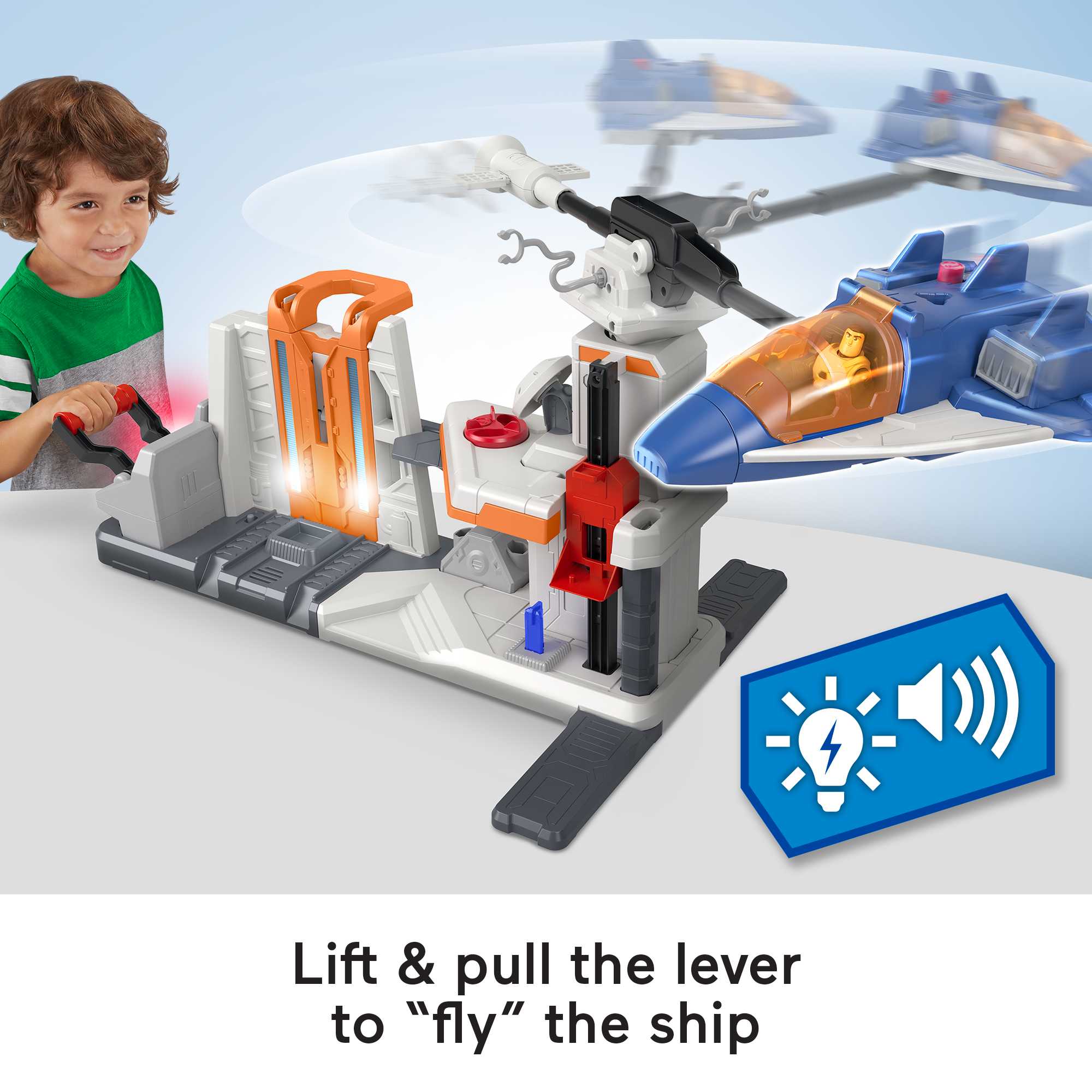 Imaginext Lift & Launch Star Command featuring Disney and Pixar Lightyear - Image 3