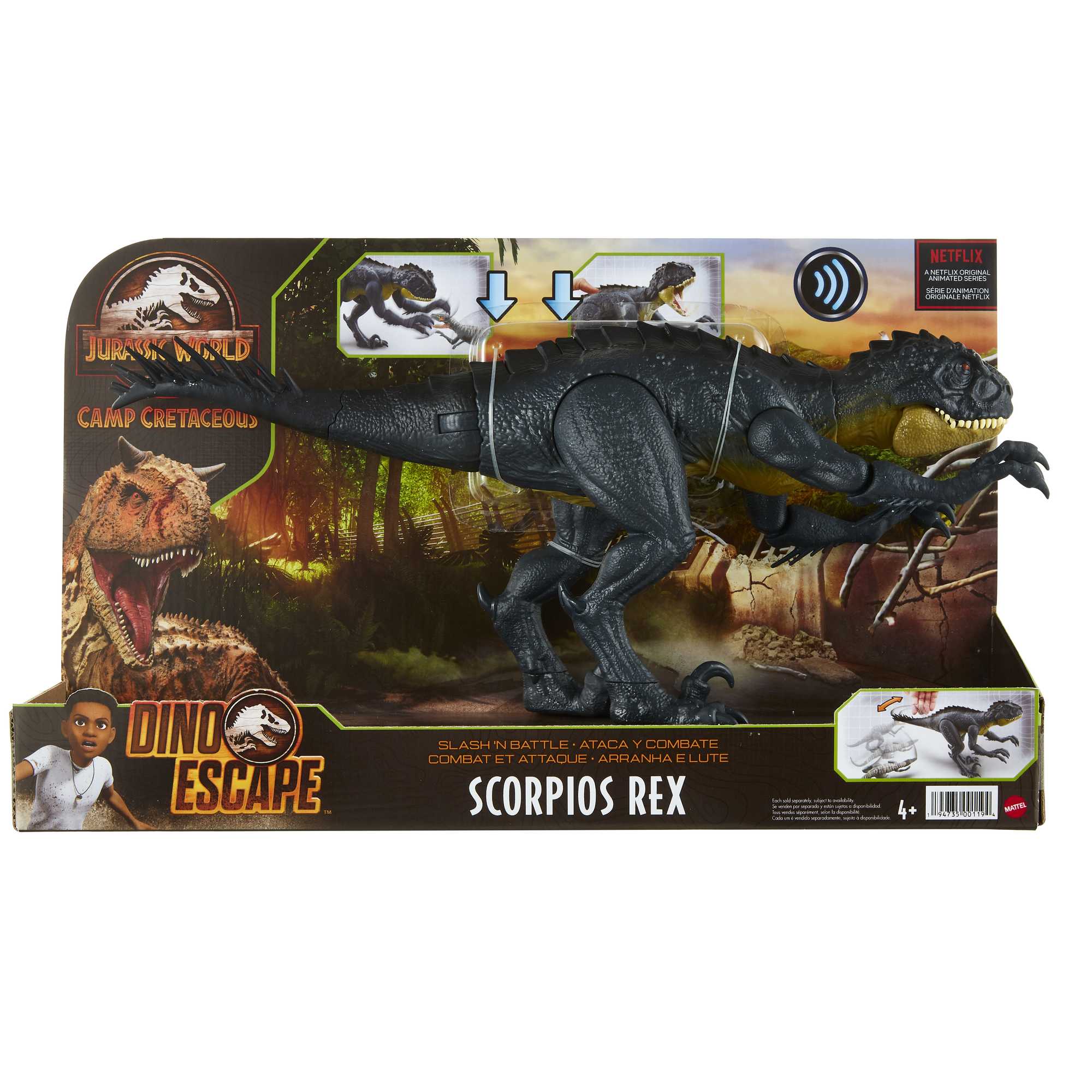 Jurassic World Slash 'N Battle Stinger Dino - Image 6