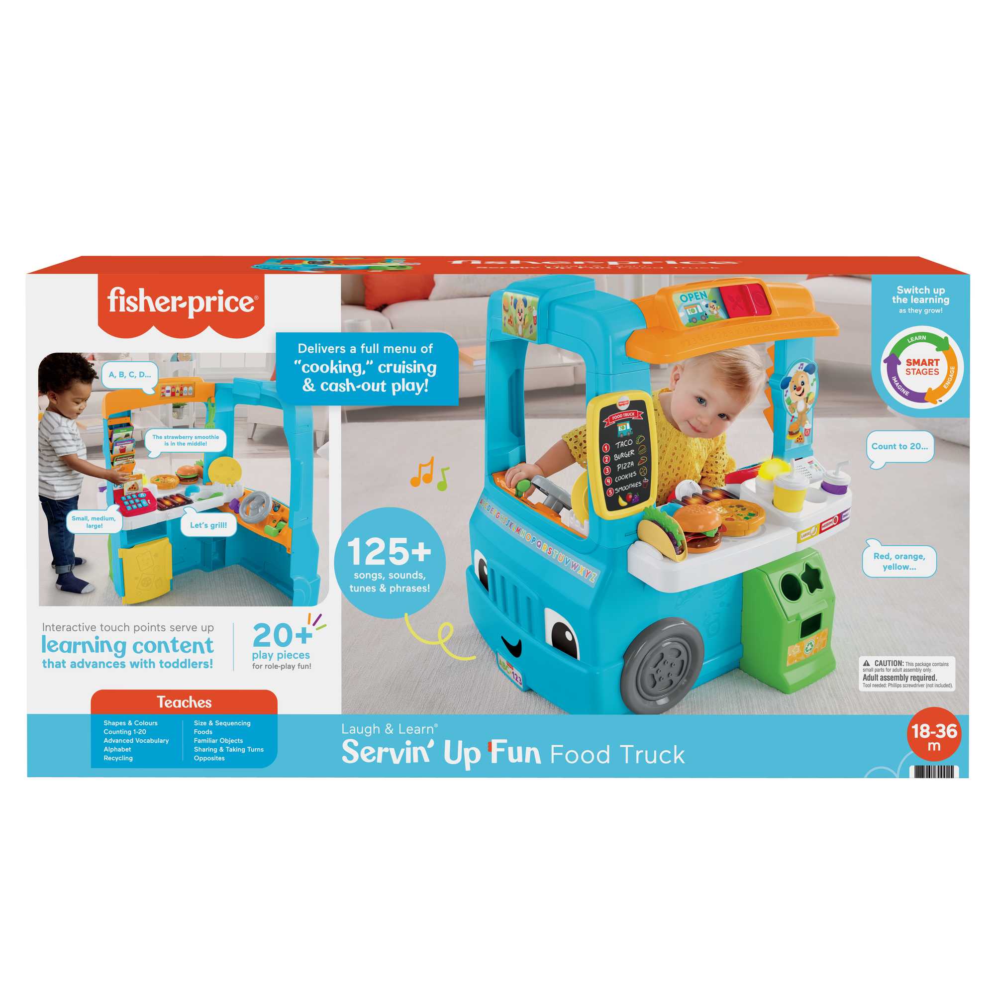 Laugh & Learn Servin' Up Fun Food Truck - Image 6