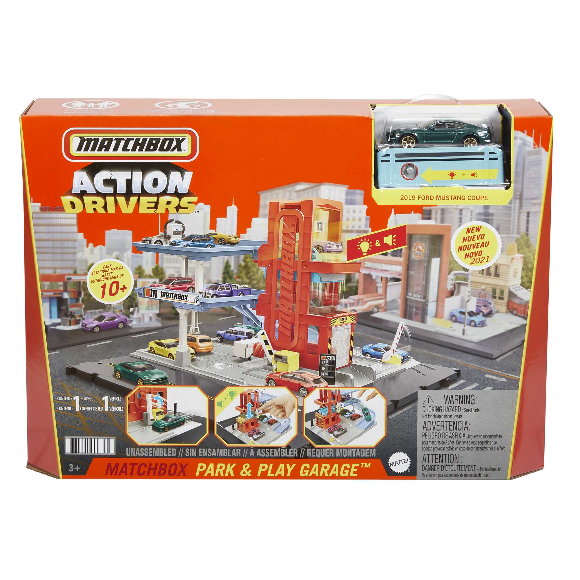 Matchbox Action Drivers Matchbox Park & Play Garage - Image 6
