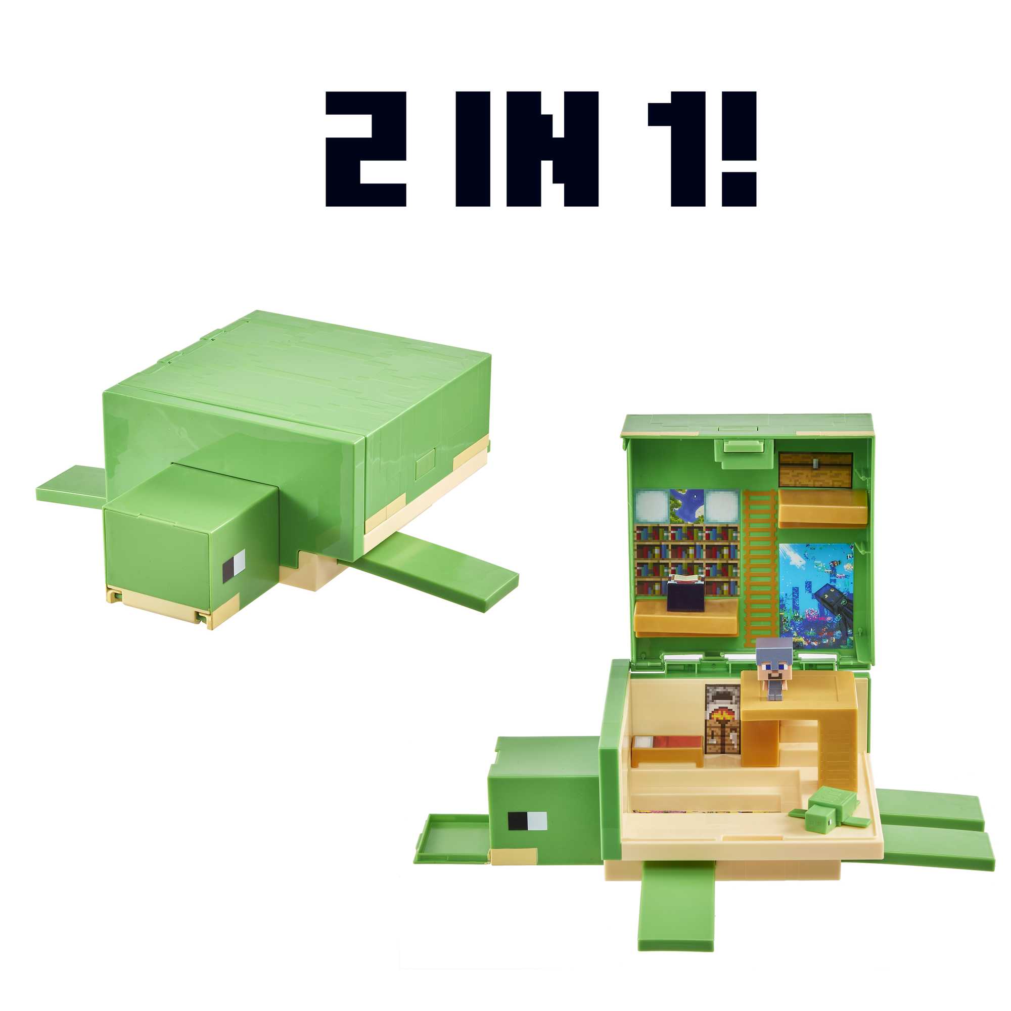 Minecraft Transforming Turtle Hideout Playset - Image 3