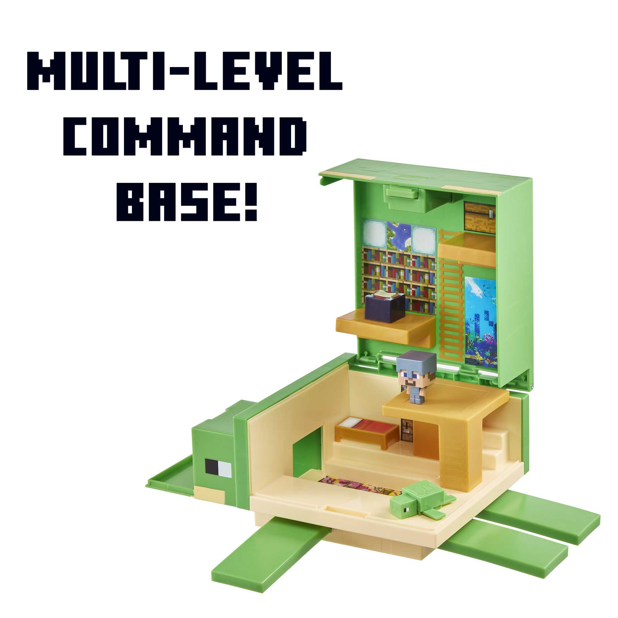 Minecraft Transforming Turtle Hideout Playset - Image 5