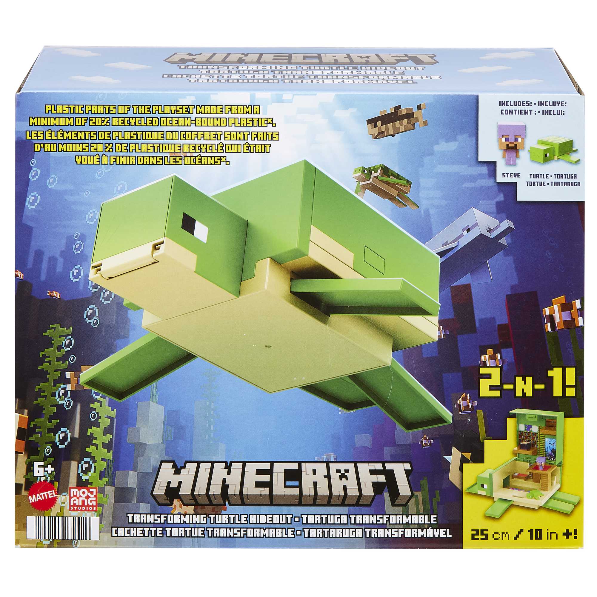 Minecraft Transforming Turtle Hideout Playset - Image 6