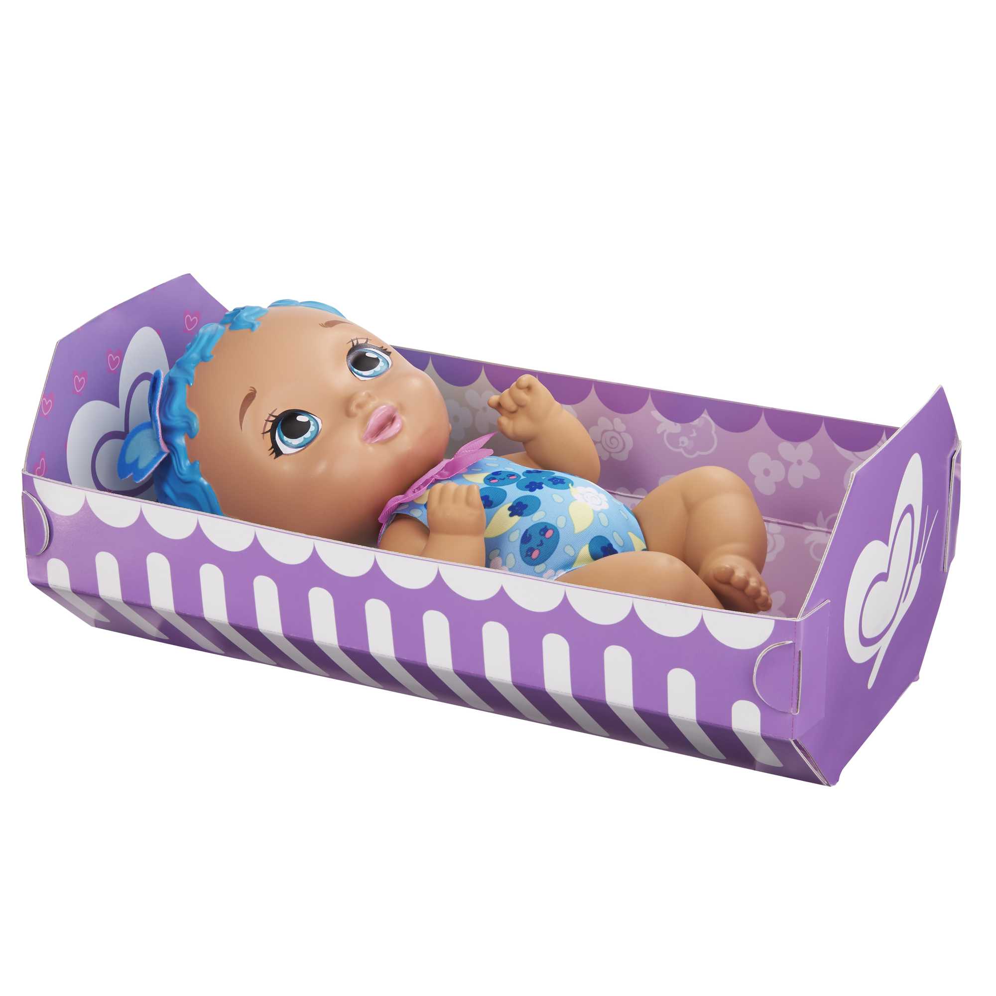 My Garden Baby Berry Hungry Baby Butterfly Doll (Blueberry-Scented) - Image 5