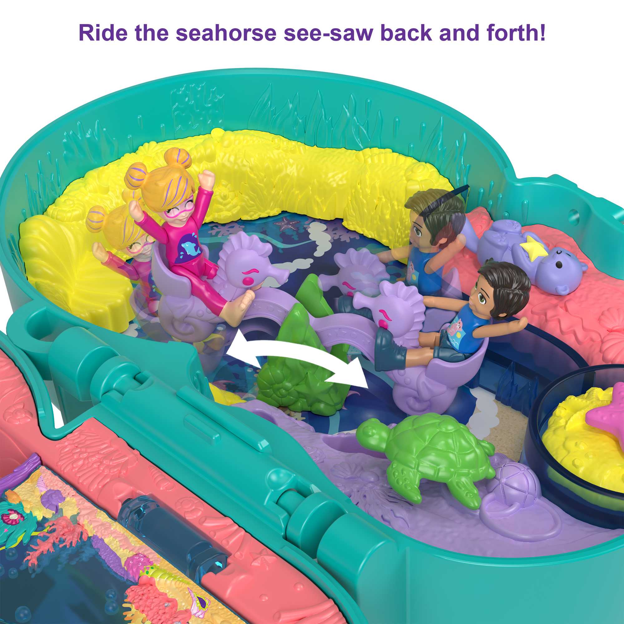 Polly Pocket Otter Aquarium Compact - Image 4