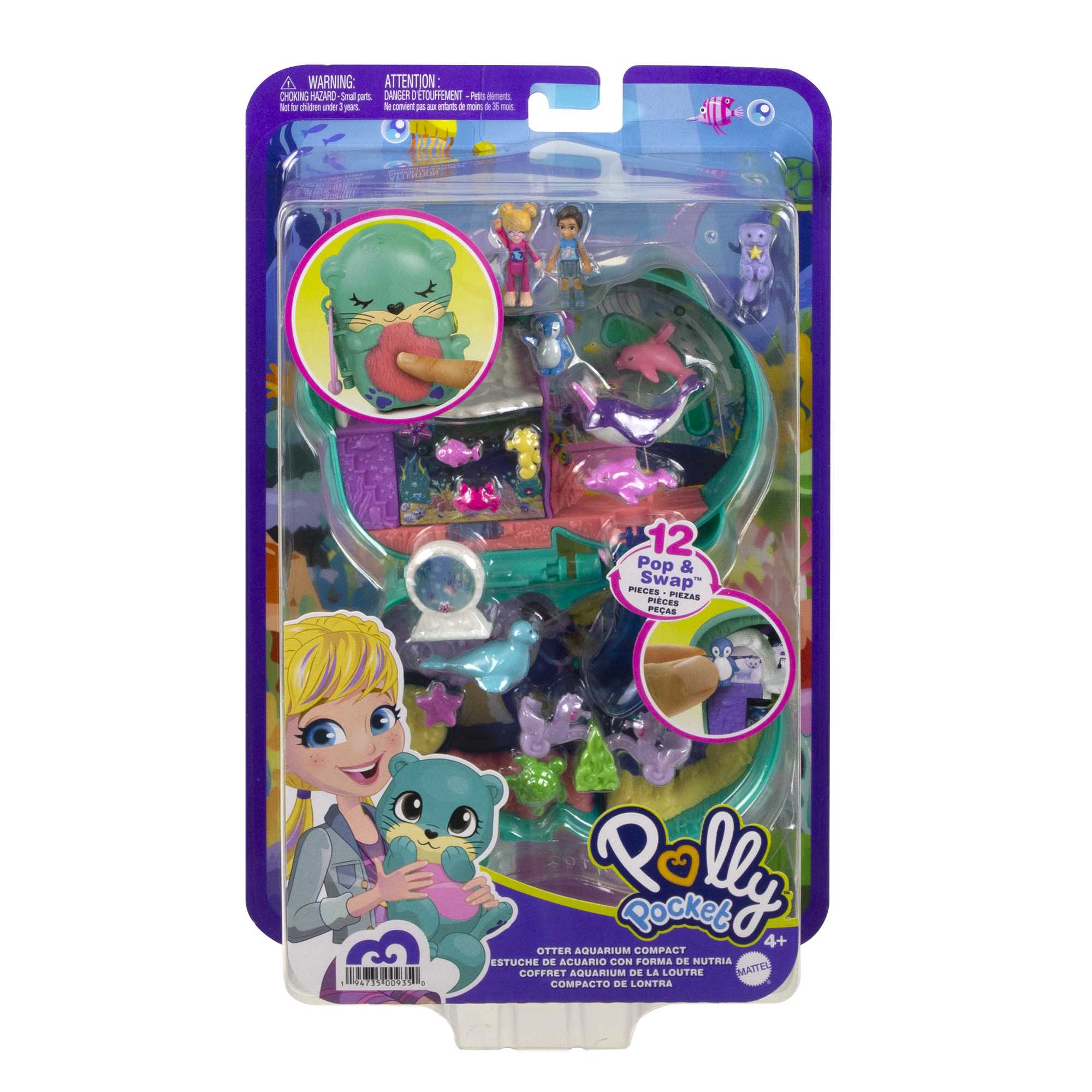 Polly Pocket Otter Aquarium Compact - Image 7
