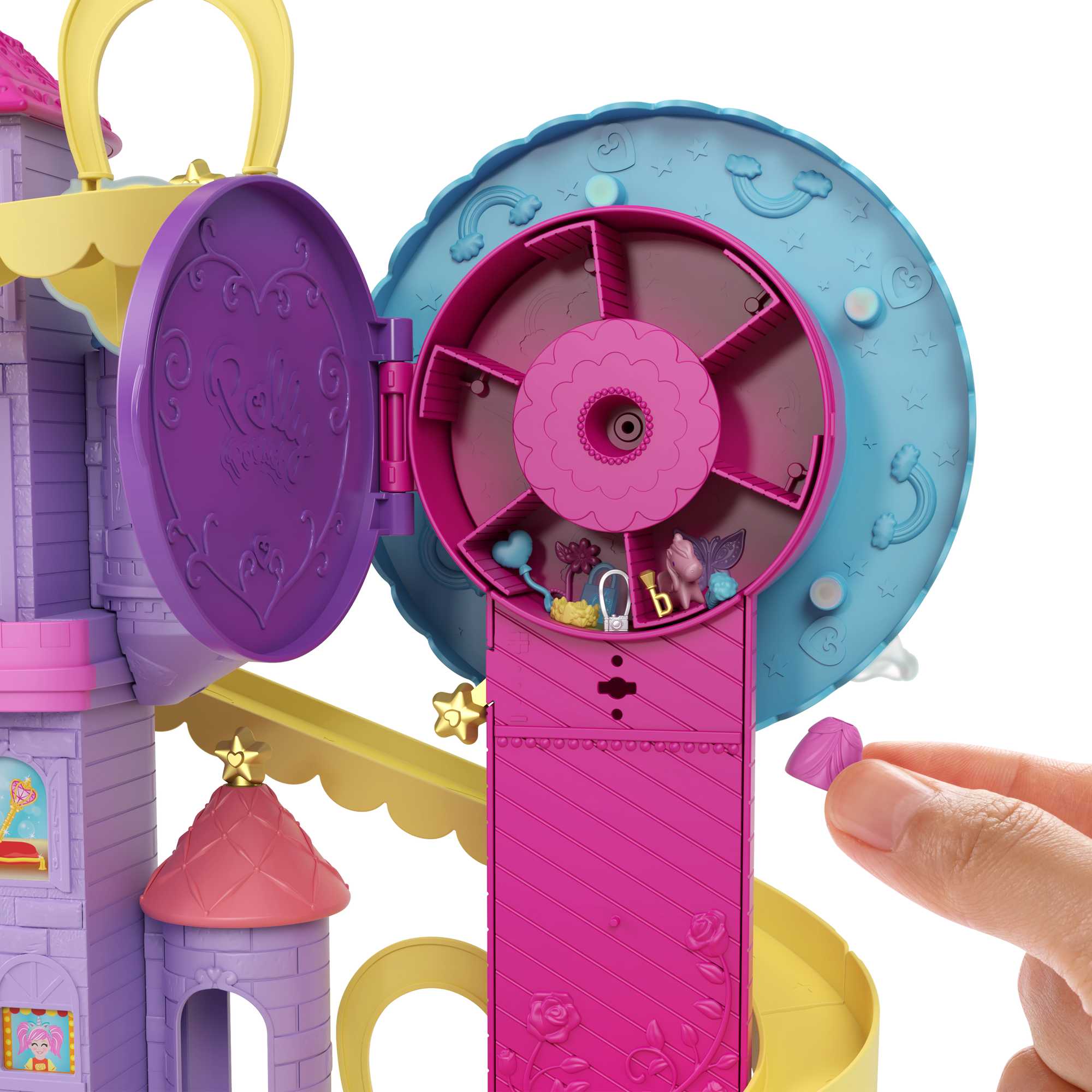 Polly Pocket Rainbow Funland Theme Park Playset - Image 6