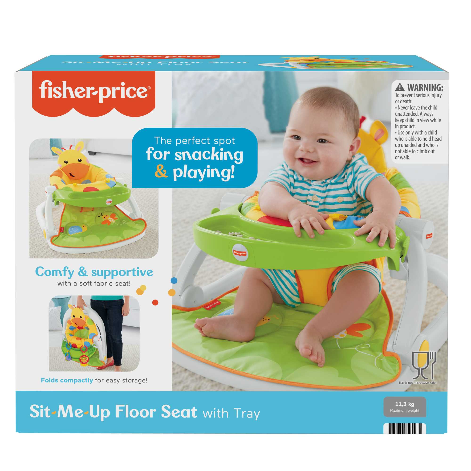 Sit-Me-Up Floor Seat with Tray - Image 4