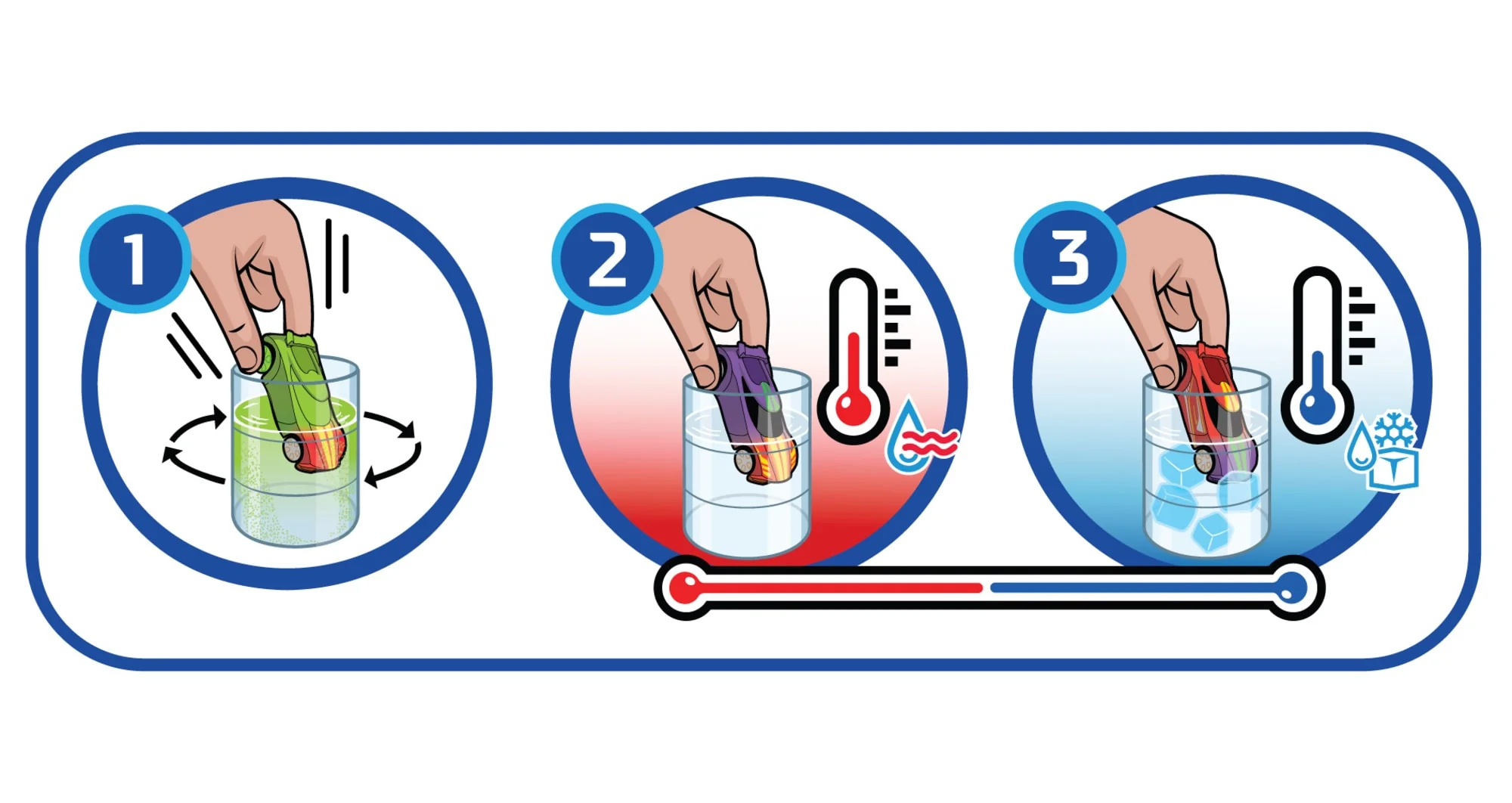Surtido de vehículos a Escala 1:64 Color Shifters de Hot Wheels - Image 5