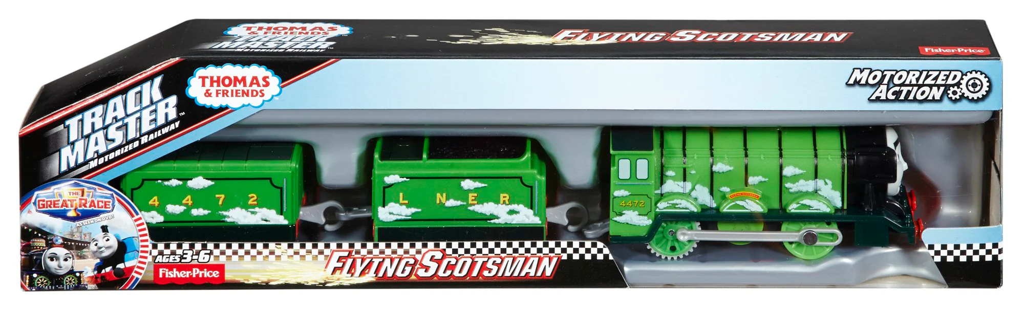 Thomas & Friends TrackMaster Flying Scotsman Toy Engine - Image 3