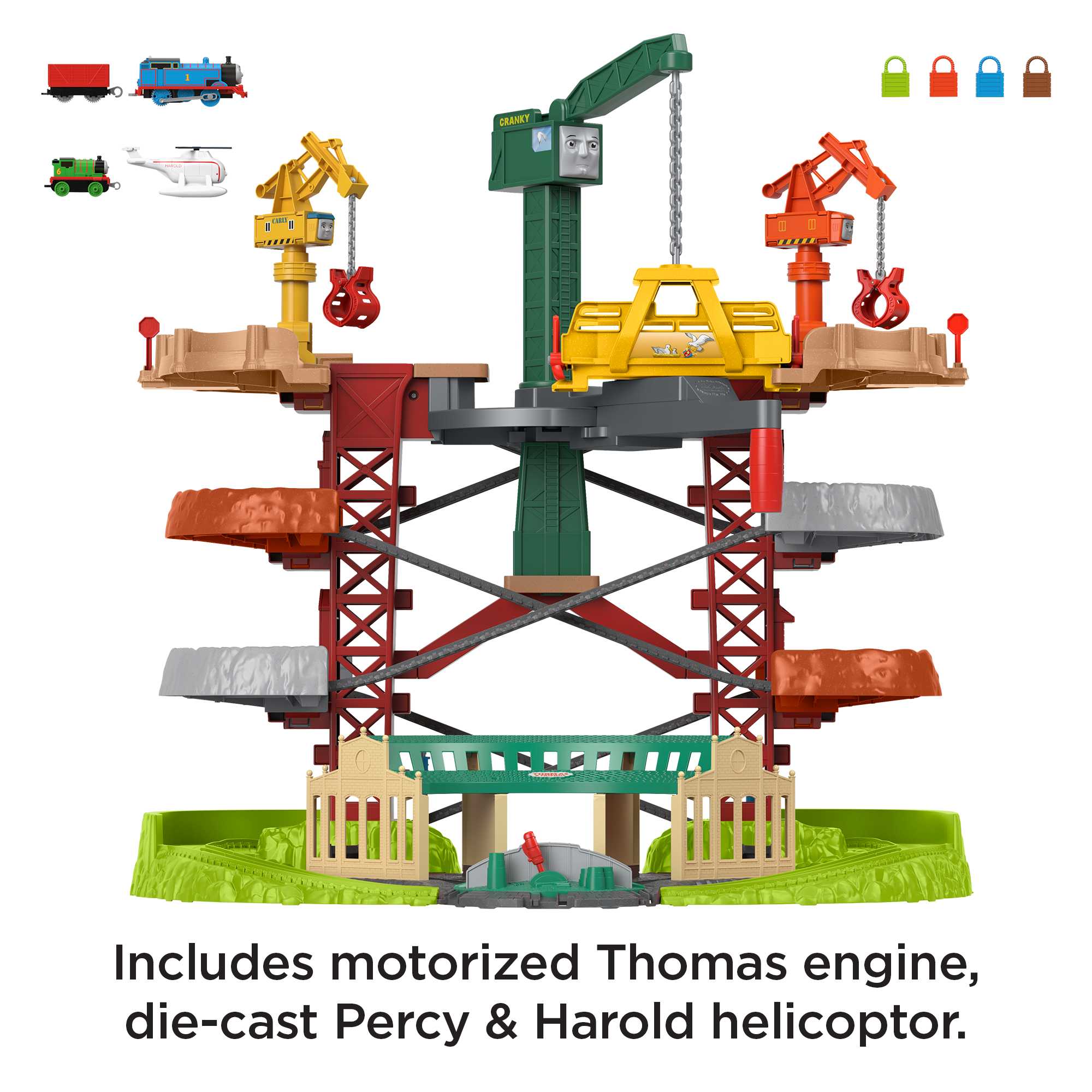 Thomas & Friends Trains & Cranes Super Tower - Image 4