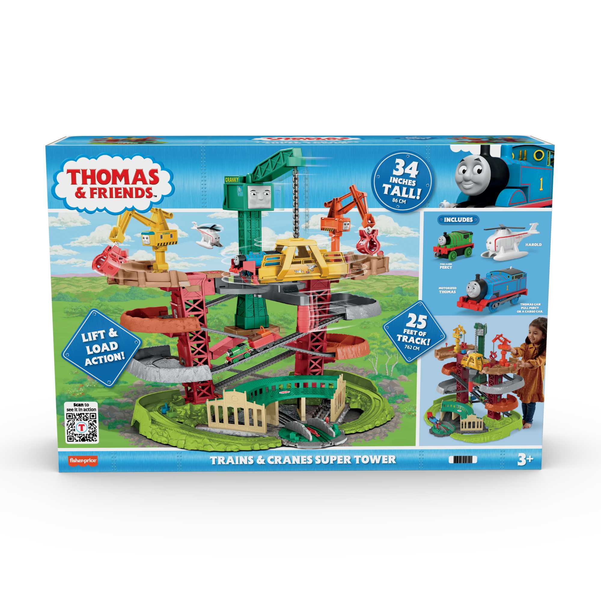 Thomas & Friends Trains & Cranes Super Tower - Image 6